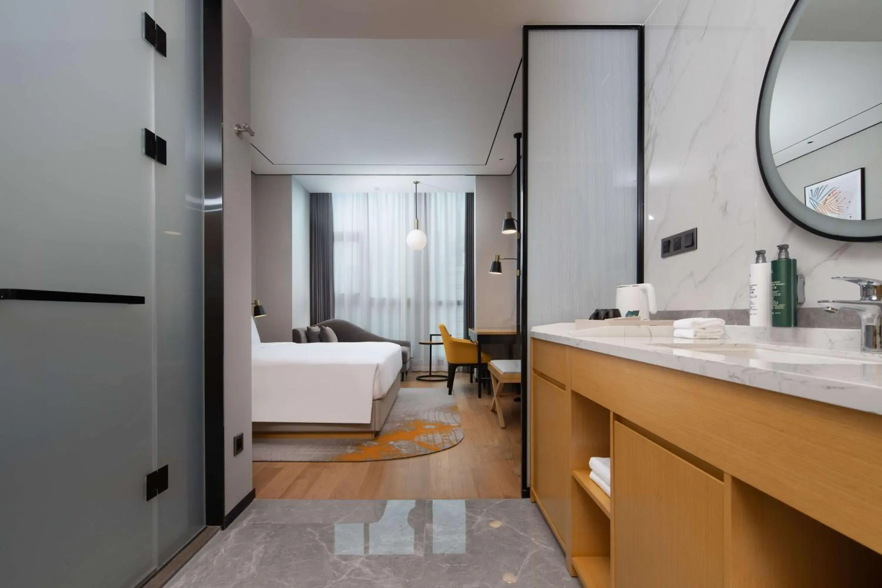 King Room - High Floor in Hilton Garden Inn Hangzhou Xiaoshan King Room - High Floor in Hilton Garden Inn Hangzhou Xiaoshan