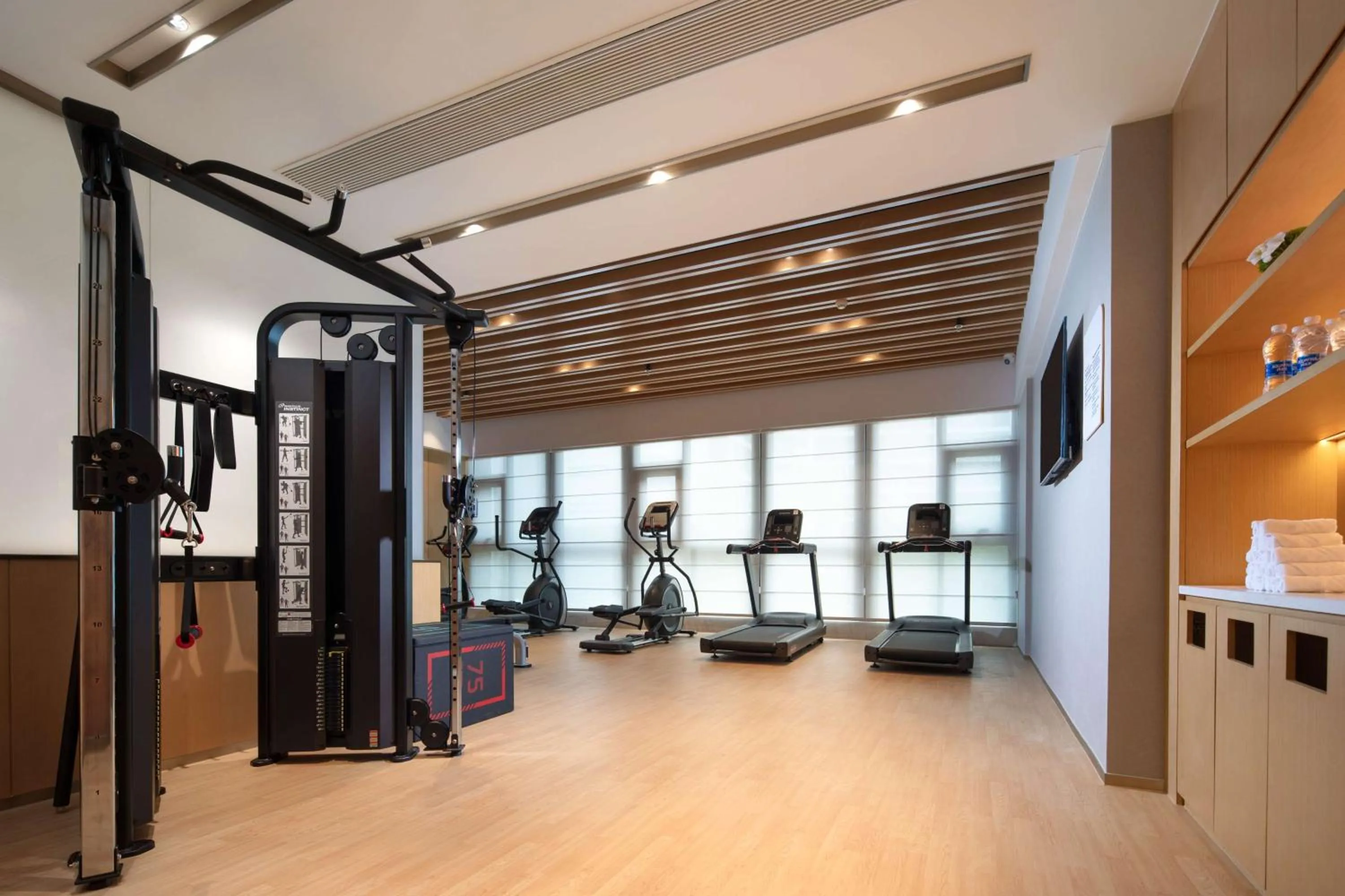 Fitness centre/facilities in Hilton Garden Inn Hangzhou Xiaoshan
