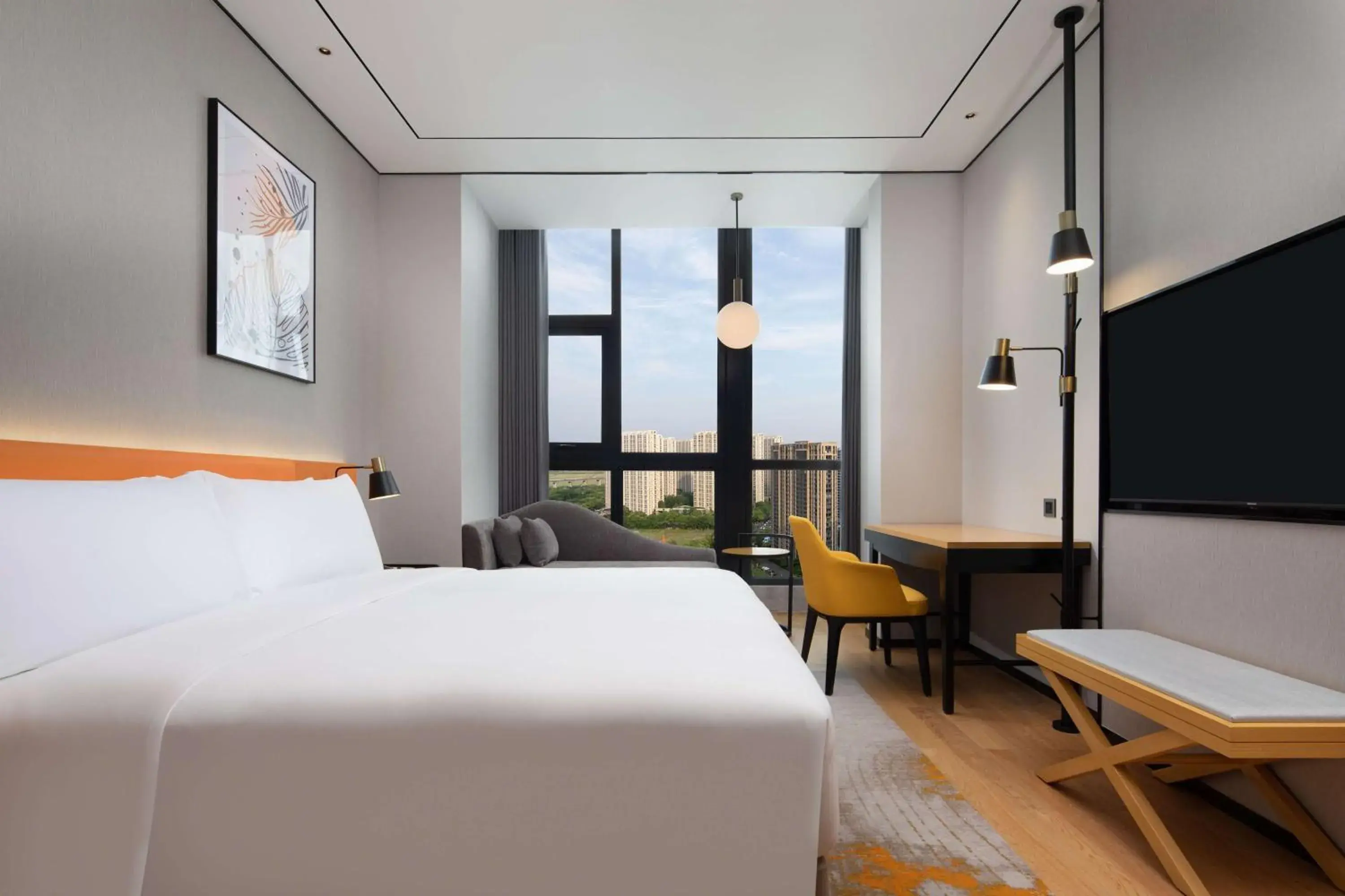 King Guest Room in Hilton Garden Inn Hangzhou Xiaoshan King Guest Room in Hilton Garden Inn Hangzhou Xiaoshan