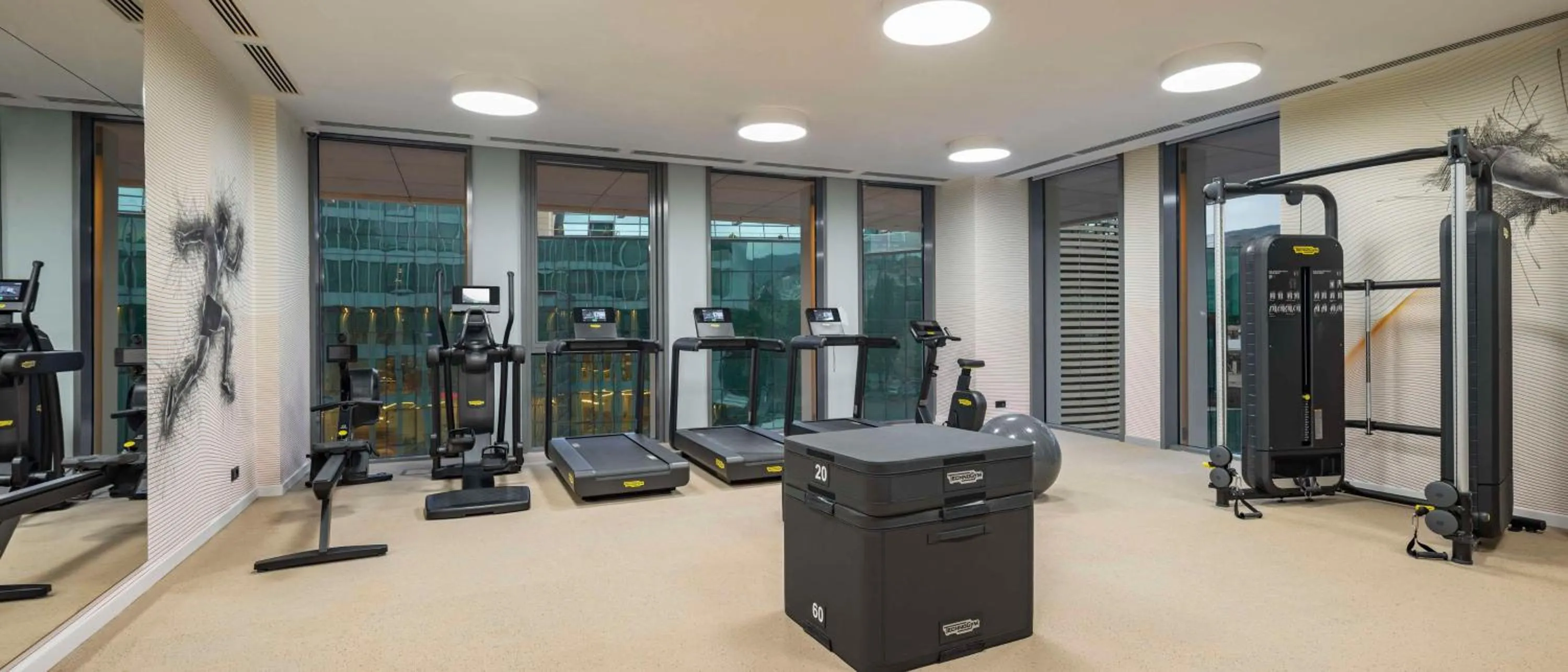 Fitness centre/facilities in Hilton Garden Inn Tbilisi Riverview