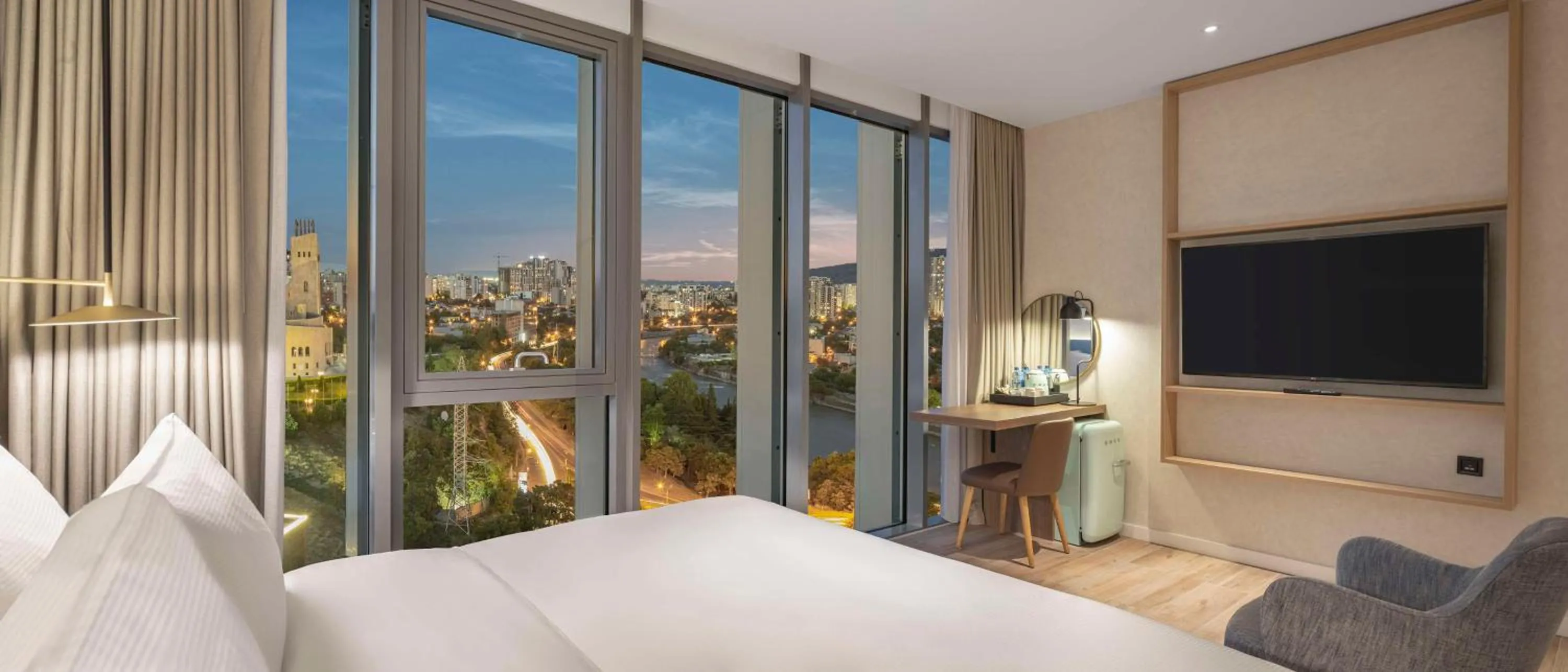 Bed in Hilton Garden Inn Tbilisi Riverview