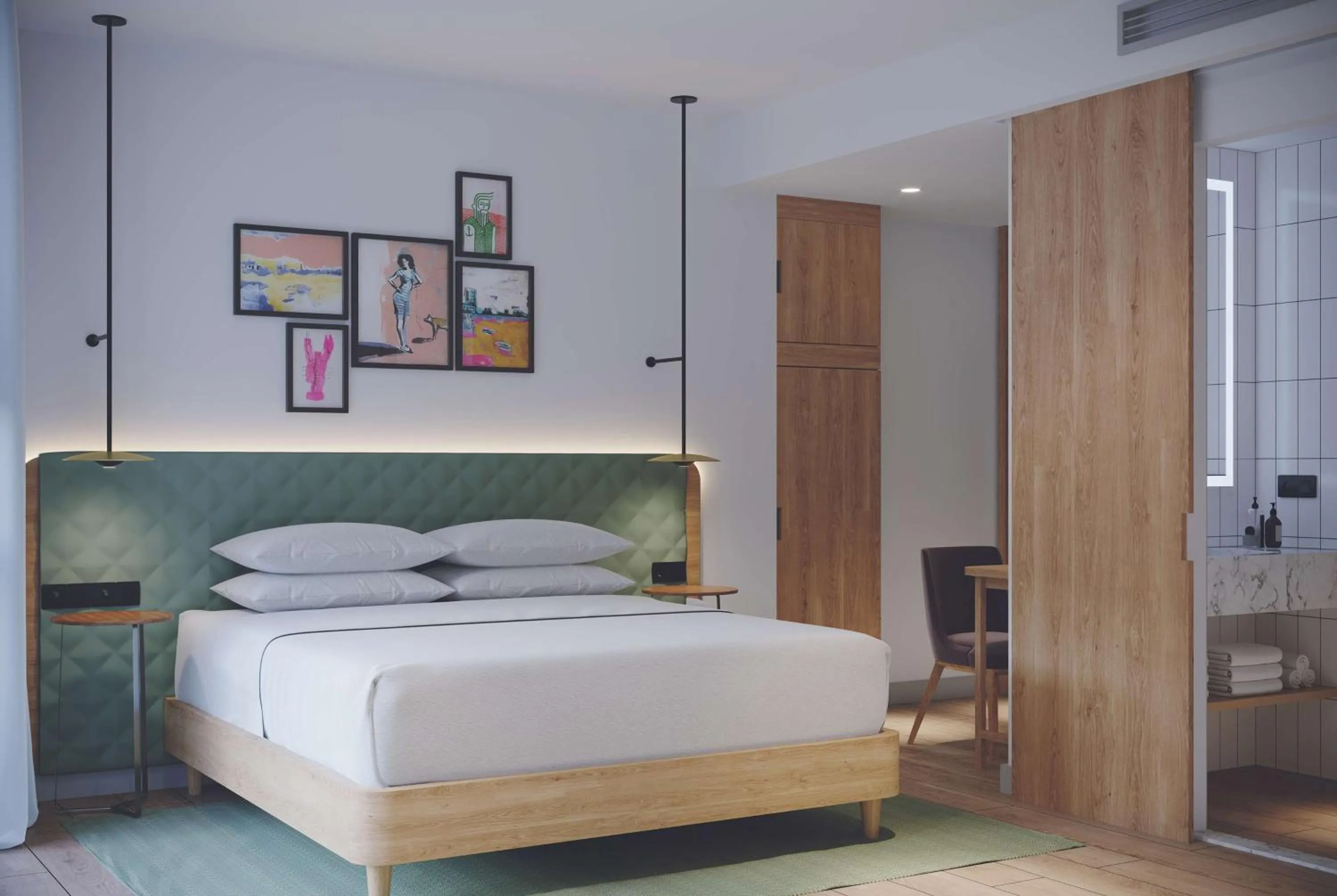 Bed in Hilton Garden Inn Tbilisi Riverview