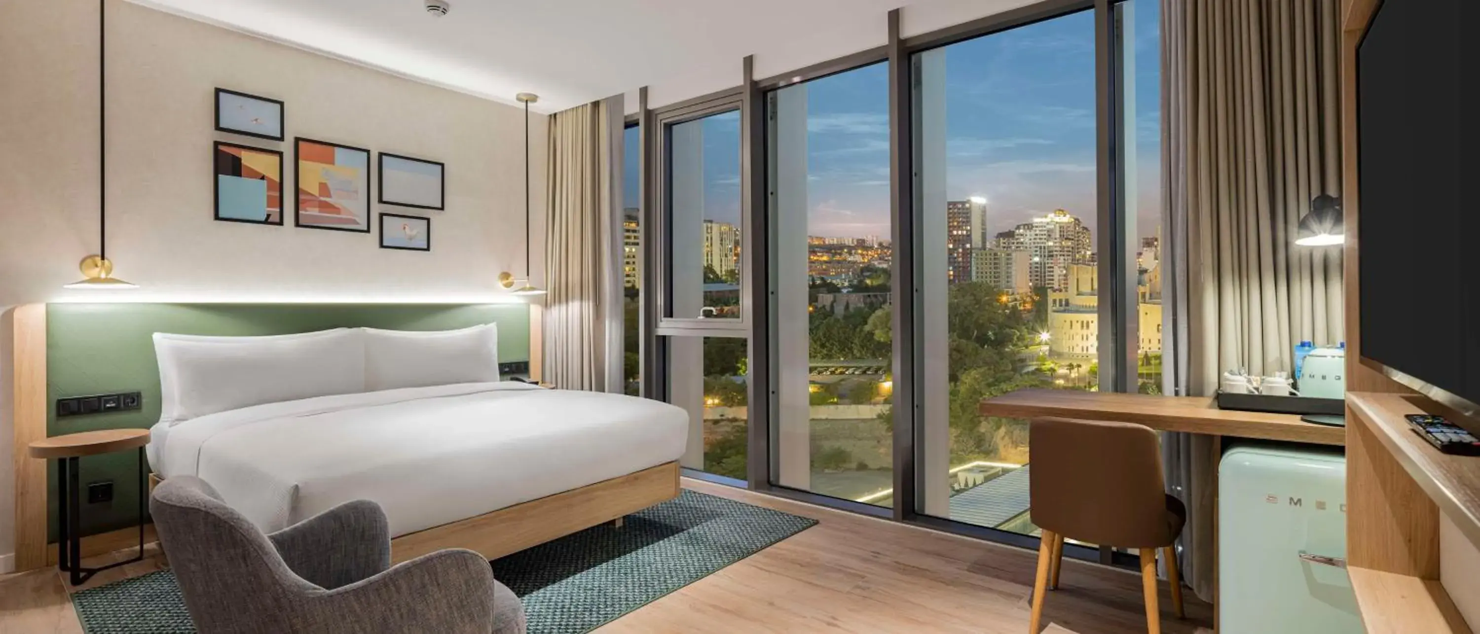 King Room in Hilton Garden Inn Tbilisi Riverview King Room in Hilton Garden Inn Tbilisi Riverview