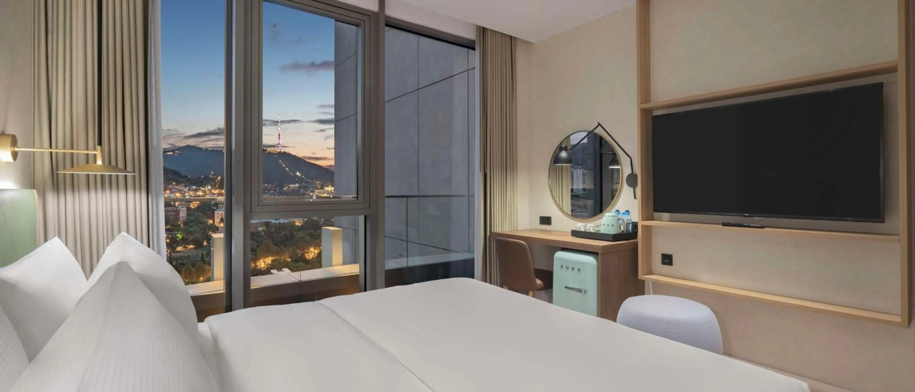 Bed in Hilton Garden Inn Tbilisi Riverview