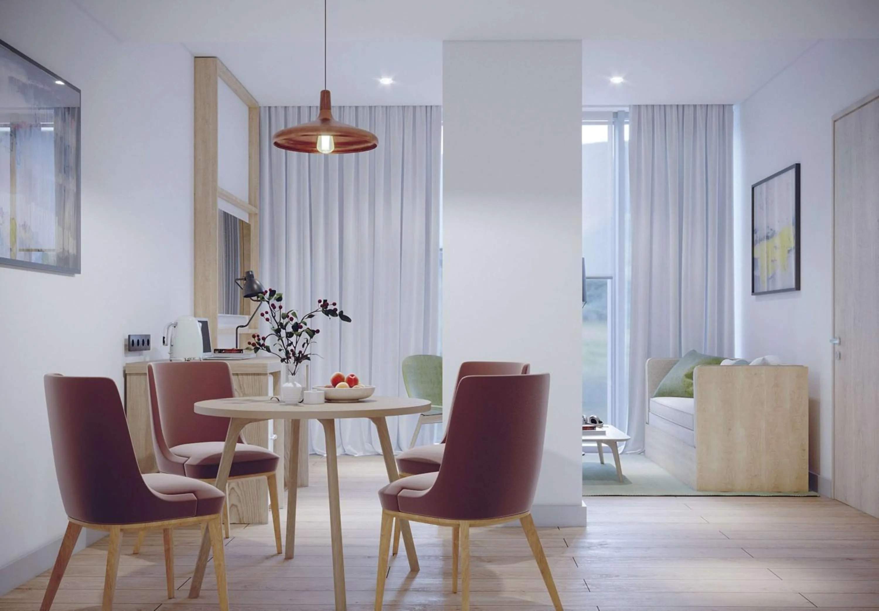 Living room in Hilton Garden Inn Tbilisi Riverview