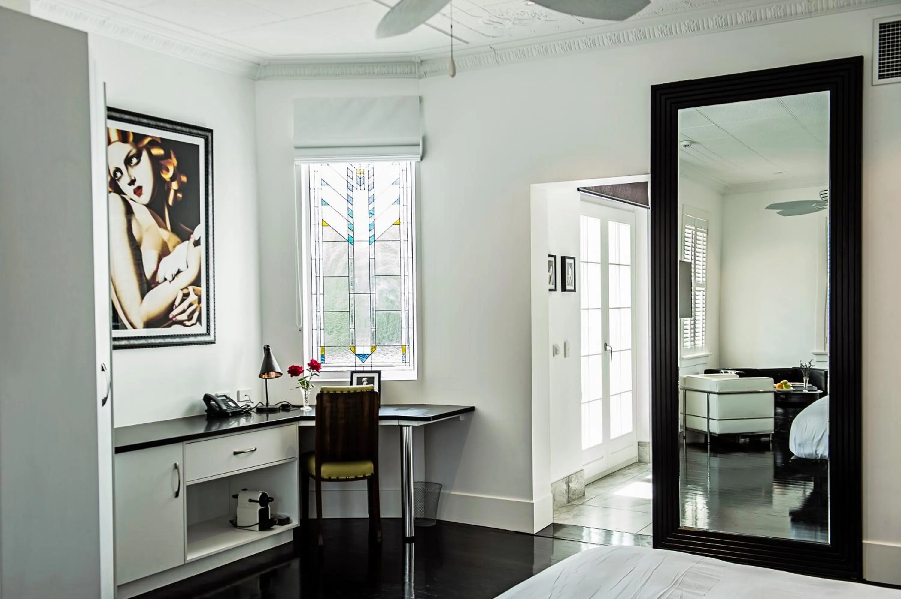 Bedroom in CIRCA 1936 Art Hotel