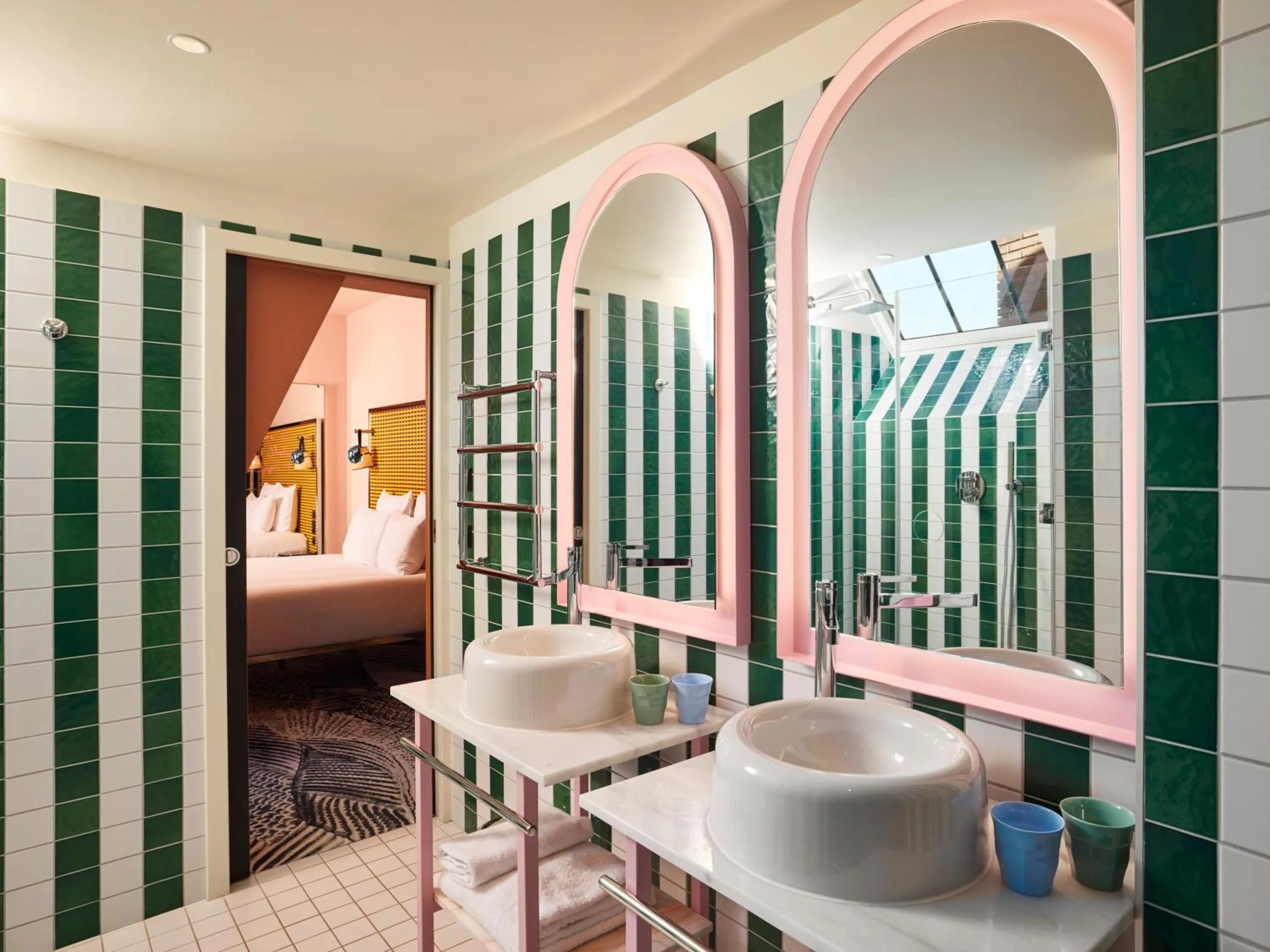 Bathroom in Mama Shelter Dijon