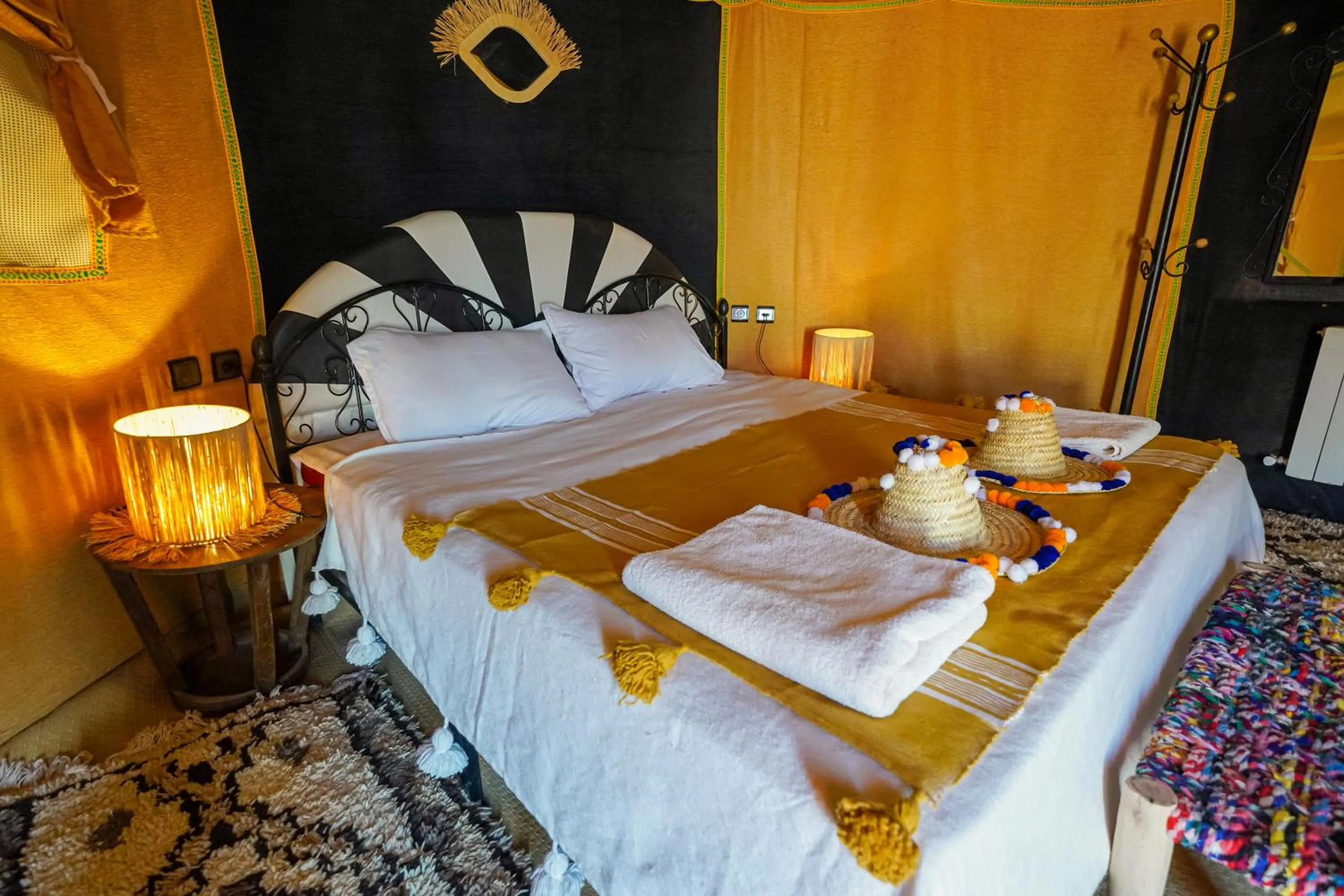 Bed in Horaz Merzouga Camp