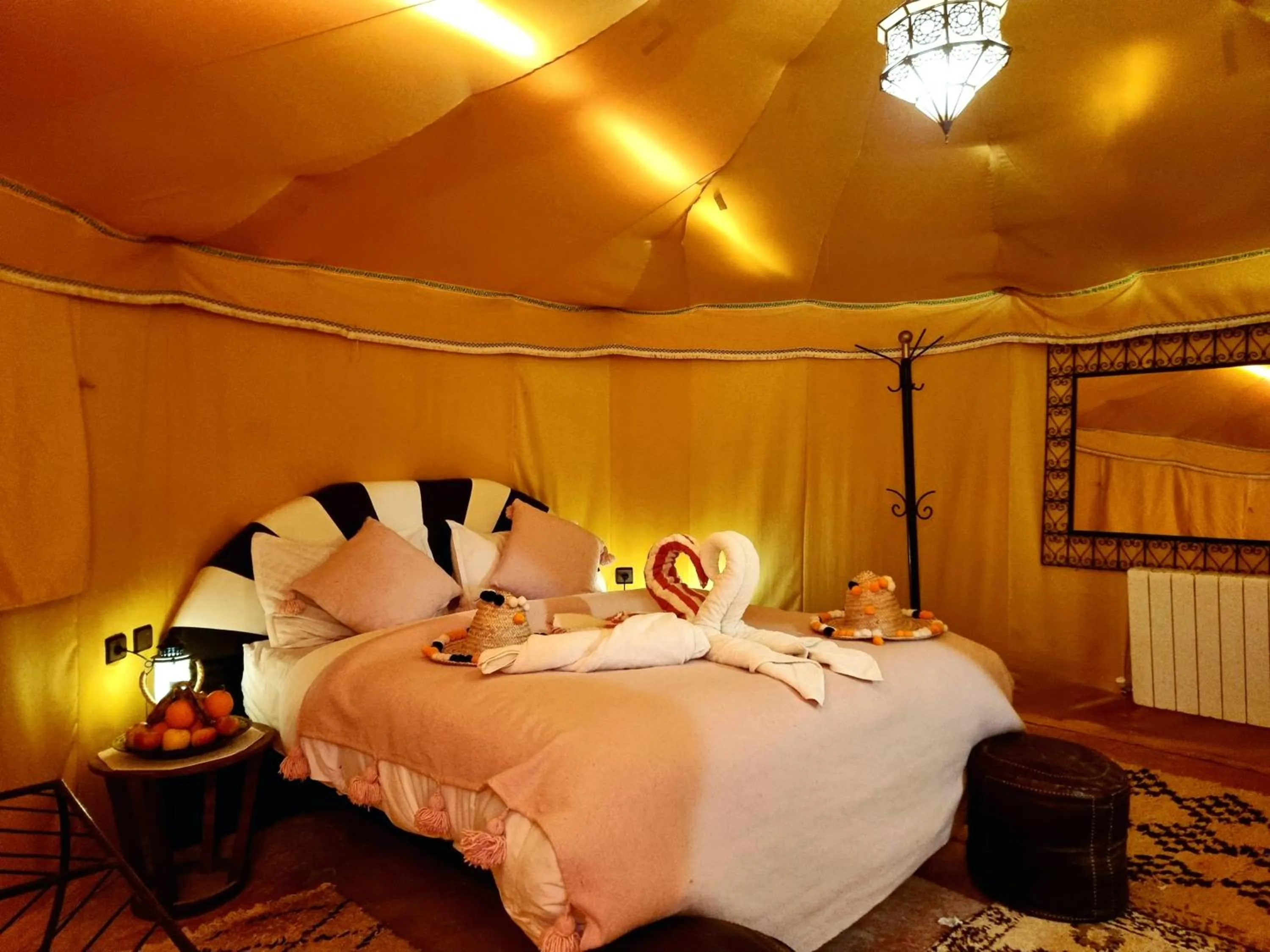 Bed in Horaz Merzouga Camp