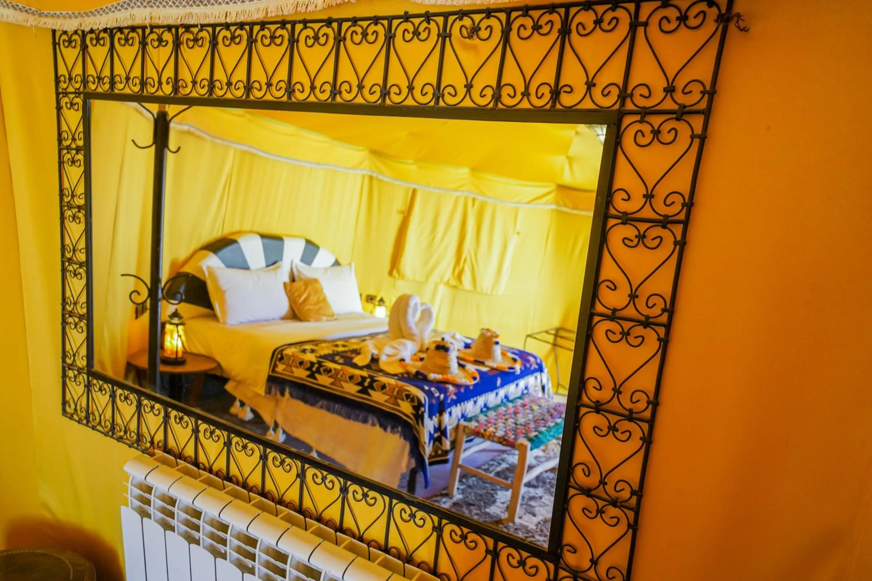 Bed in Horaz Merzouga Camp