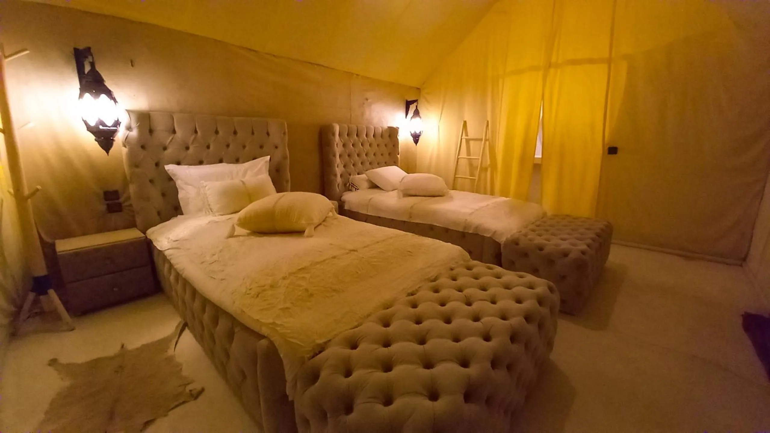 Bed in Horaz Merzouga Camp