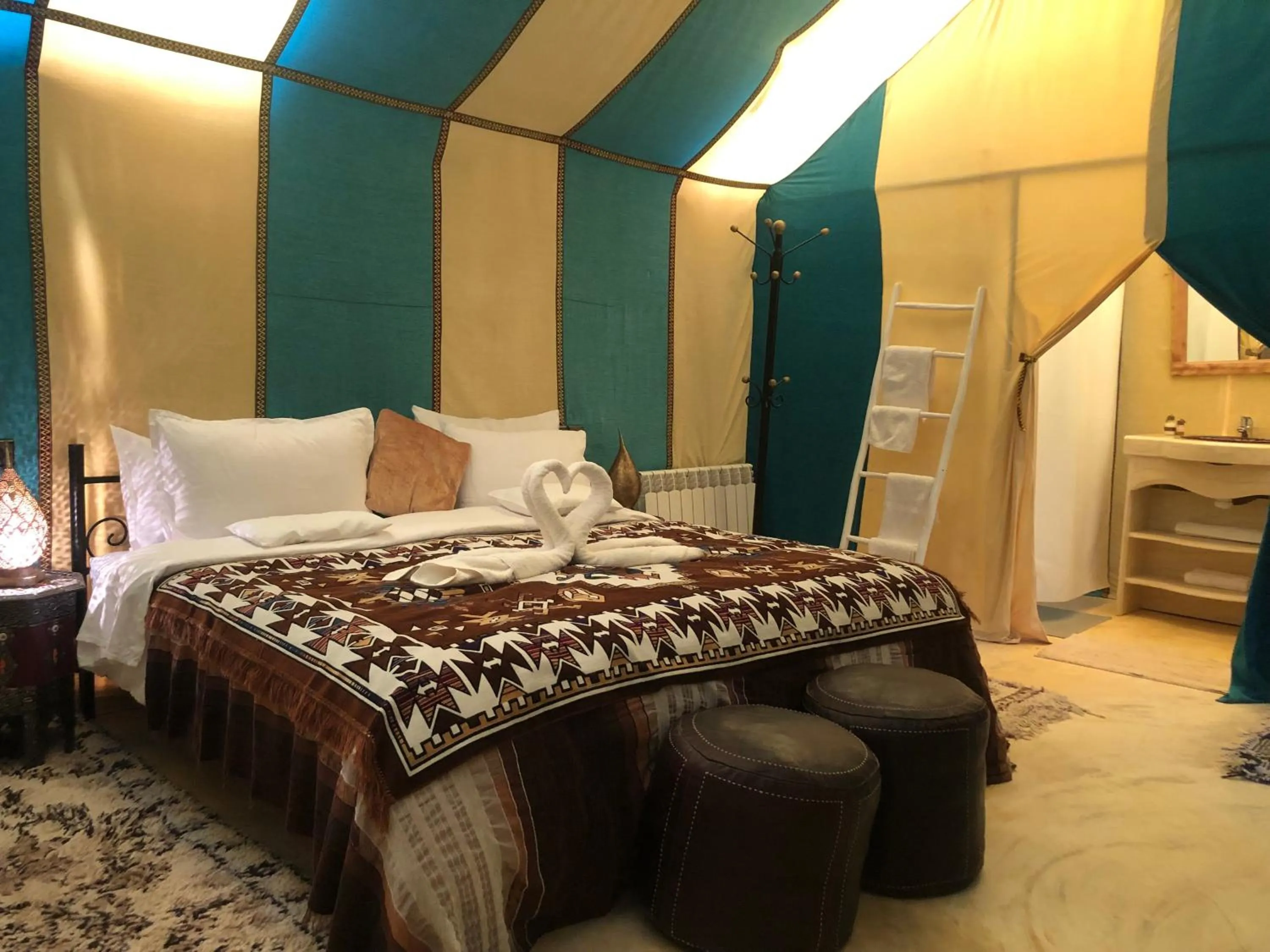 Bed in Horaz Merzouga Camp