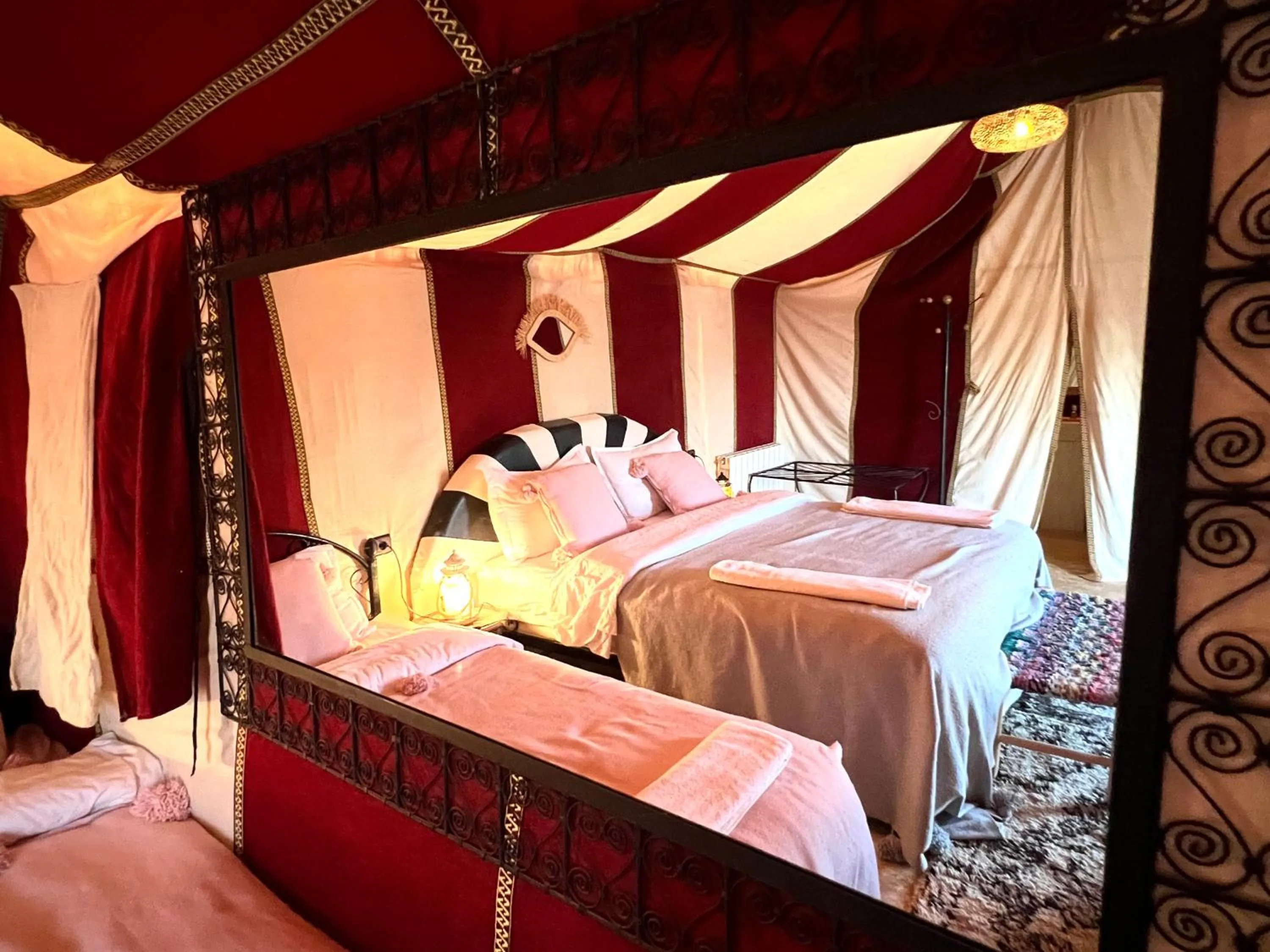 Bed in Horaz Merzouga Camp