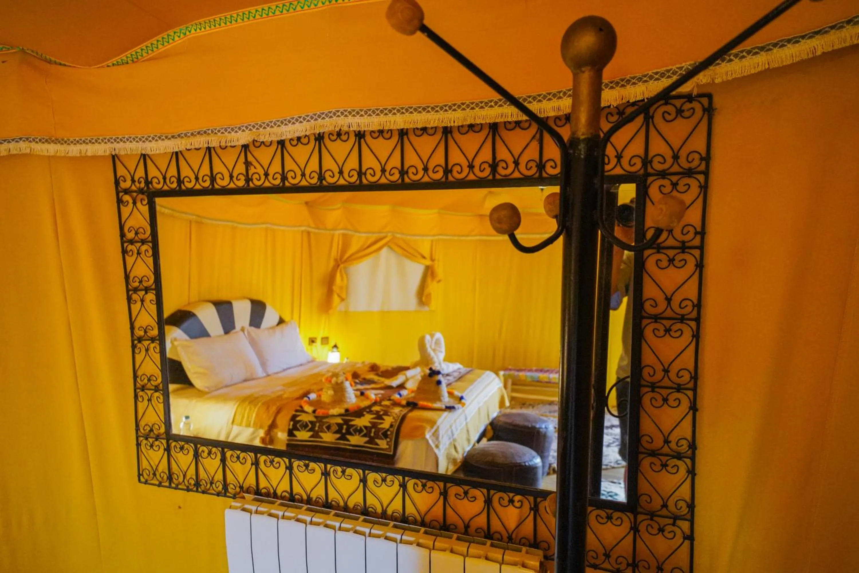 Bed in Horaz Merzouga Camp