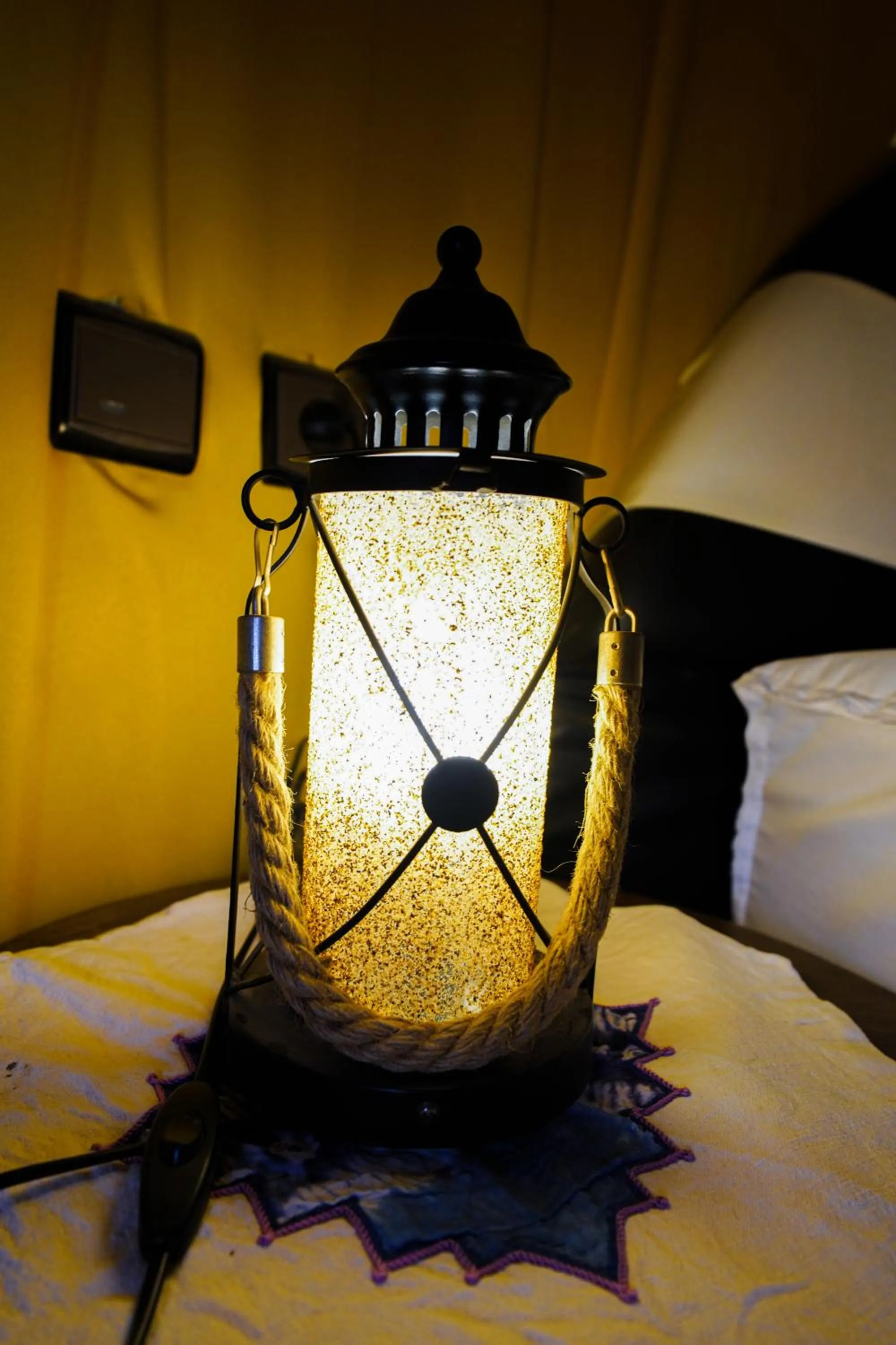 Bed in Horaz Merzouga Camp