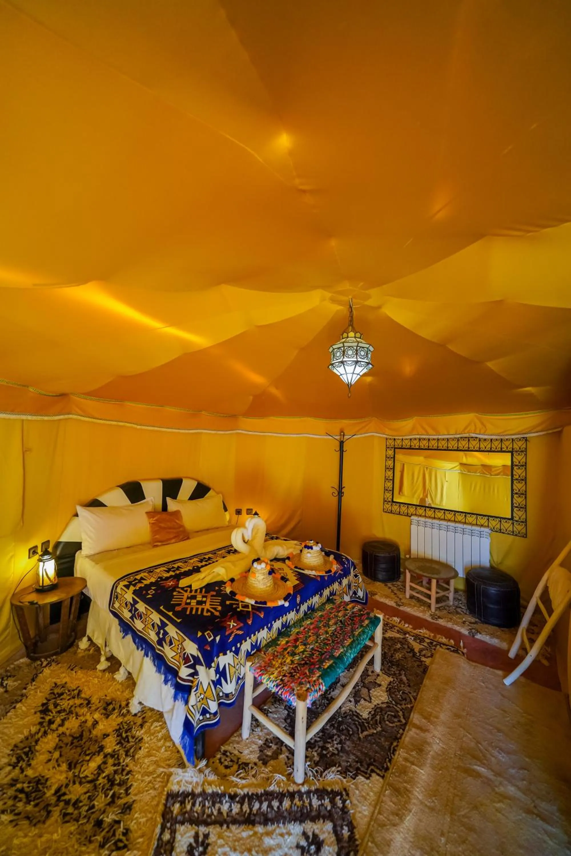 Bed in Horaz Merzouga Camp