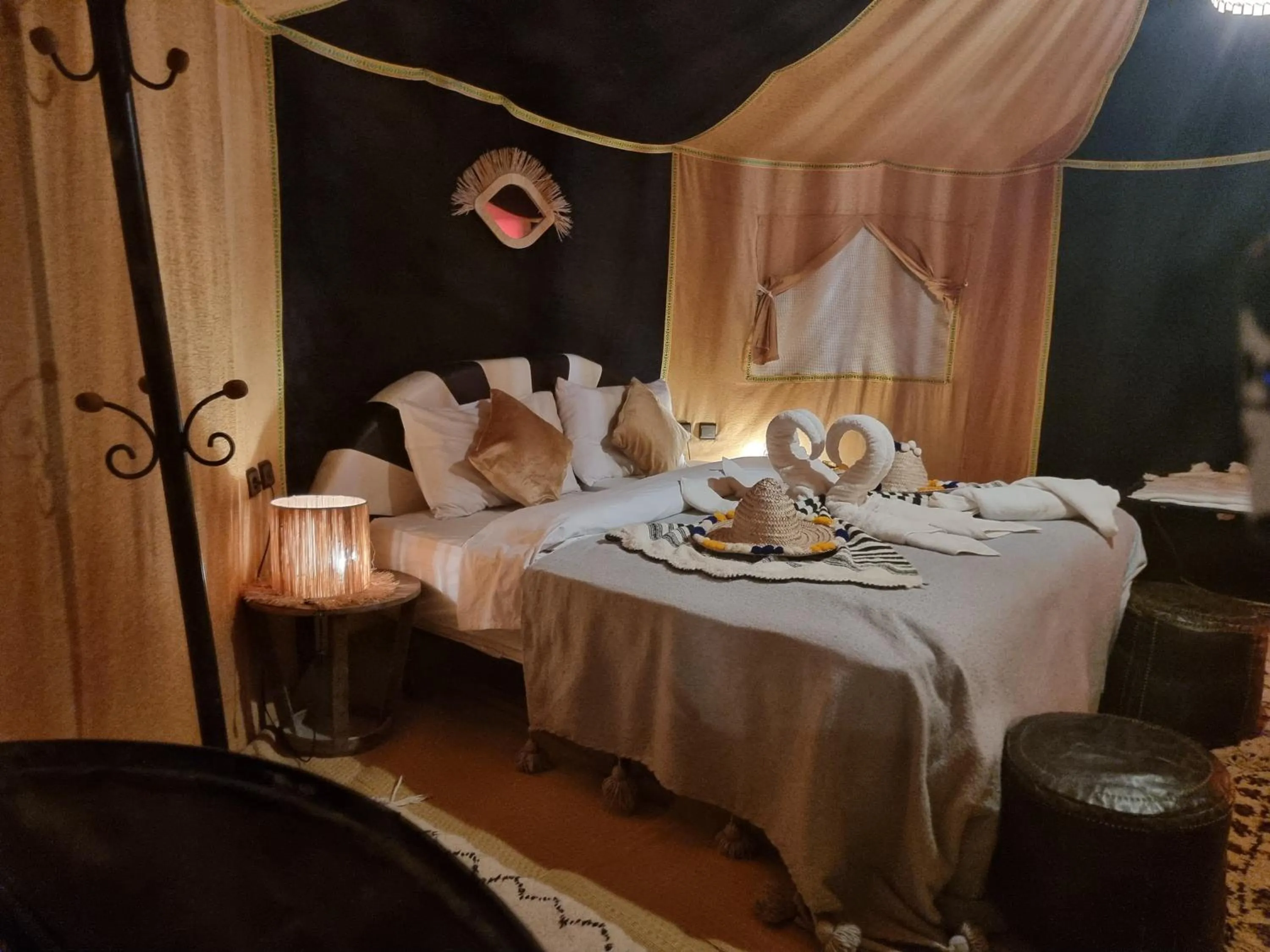Bed in Horaz Merzouga Camp