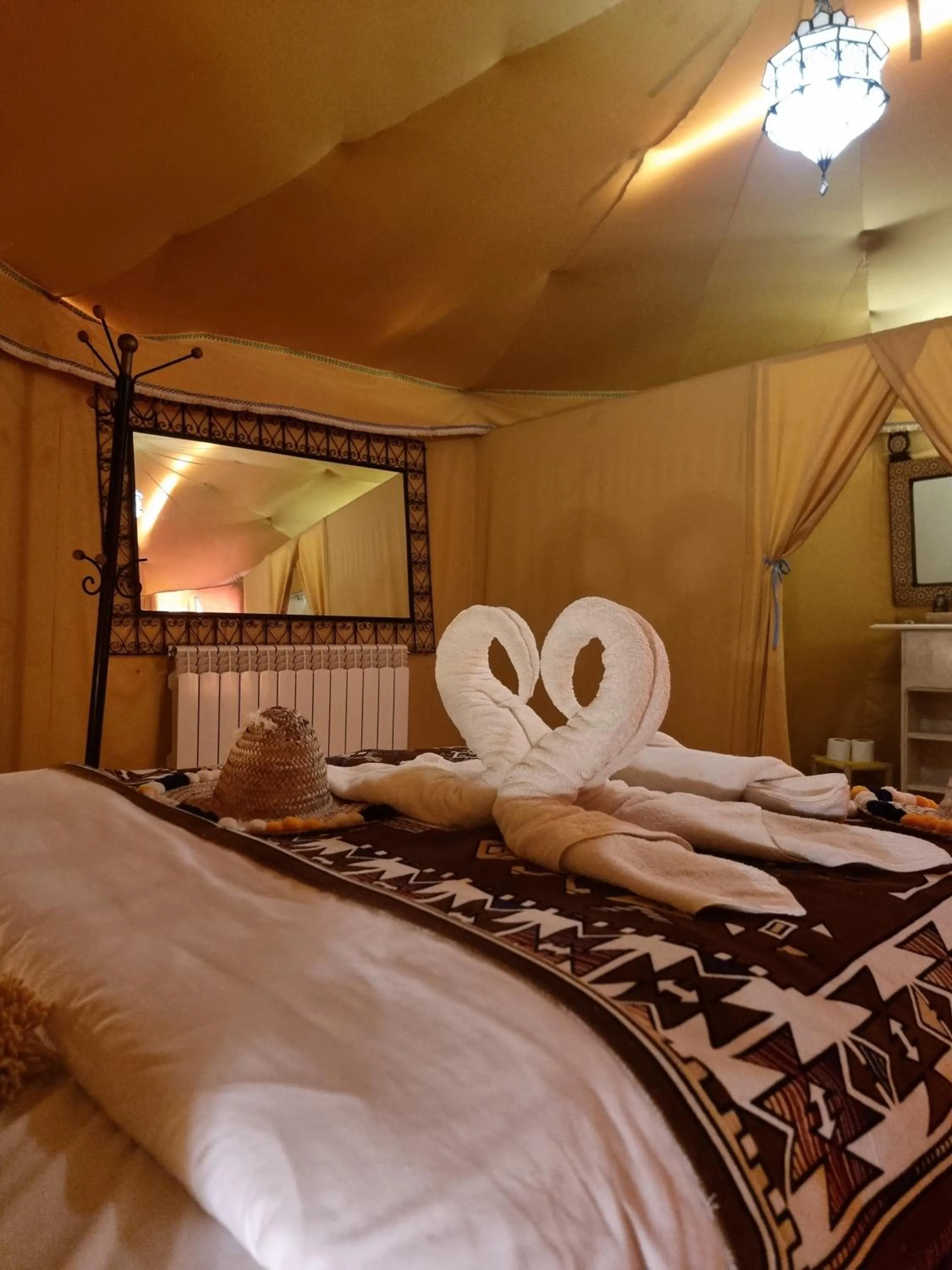 Bed in Horaz Merzouga Camp
