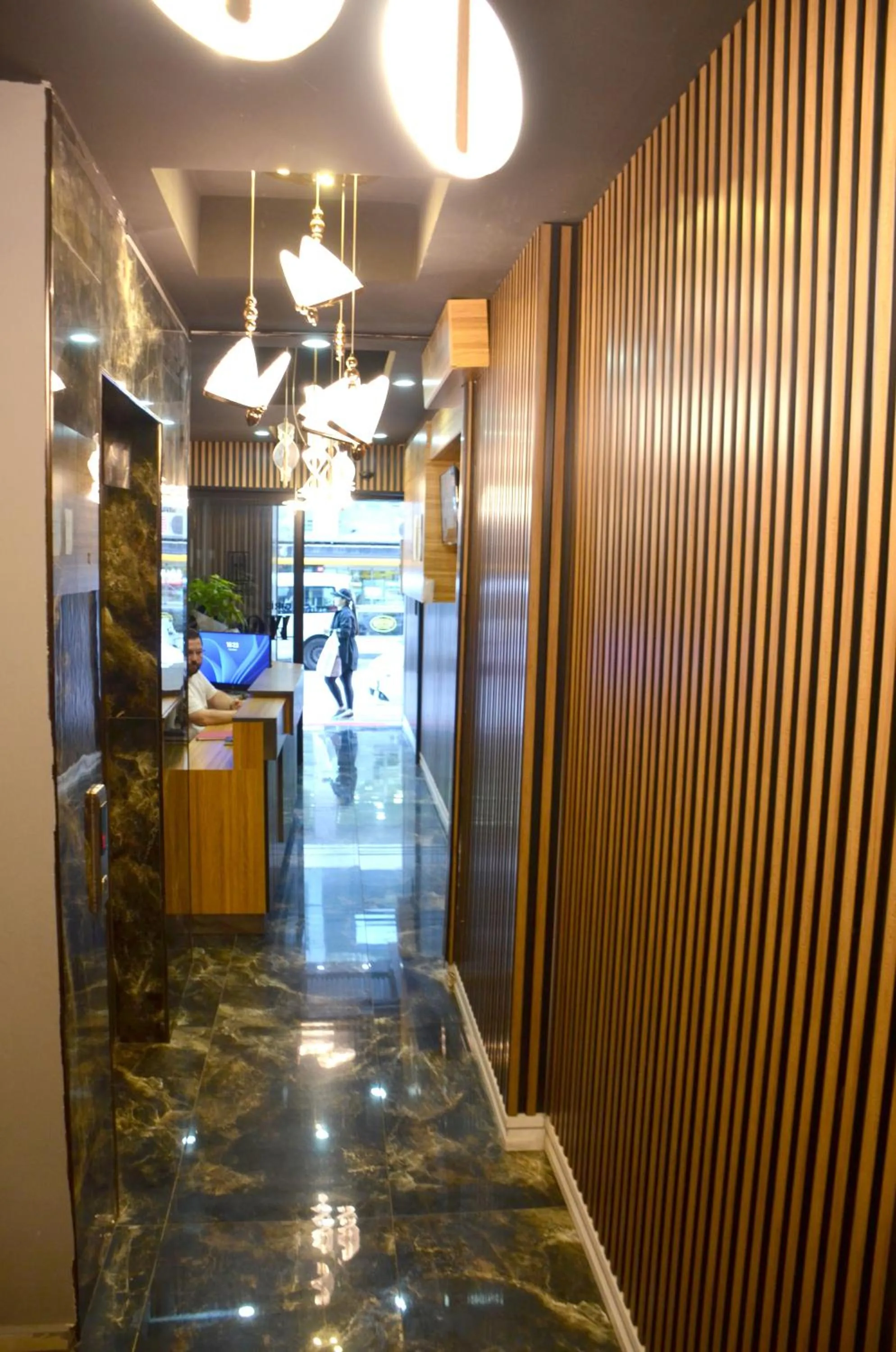 Lobby or reception in Waves hotel