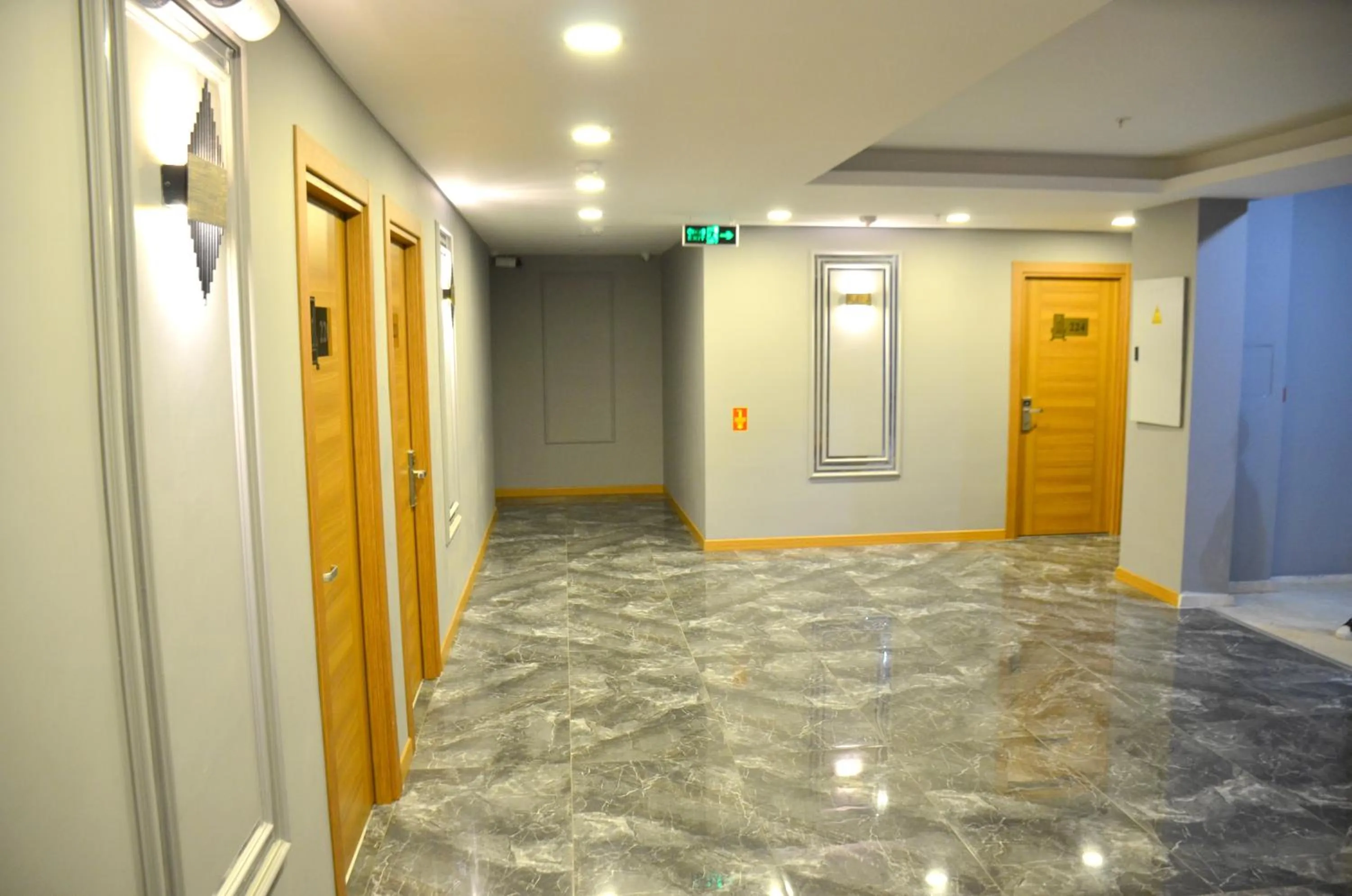 Floor plan in Waves hotel