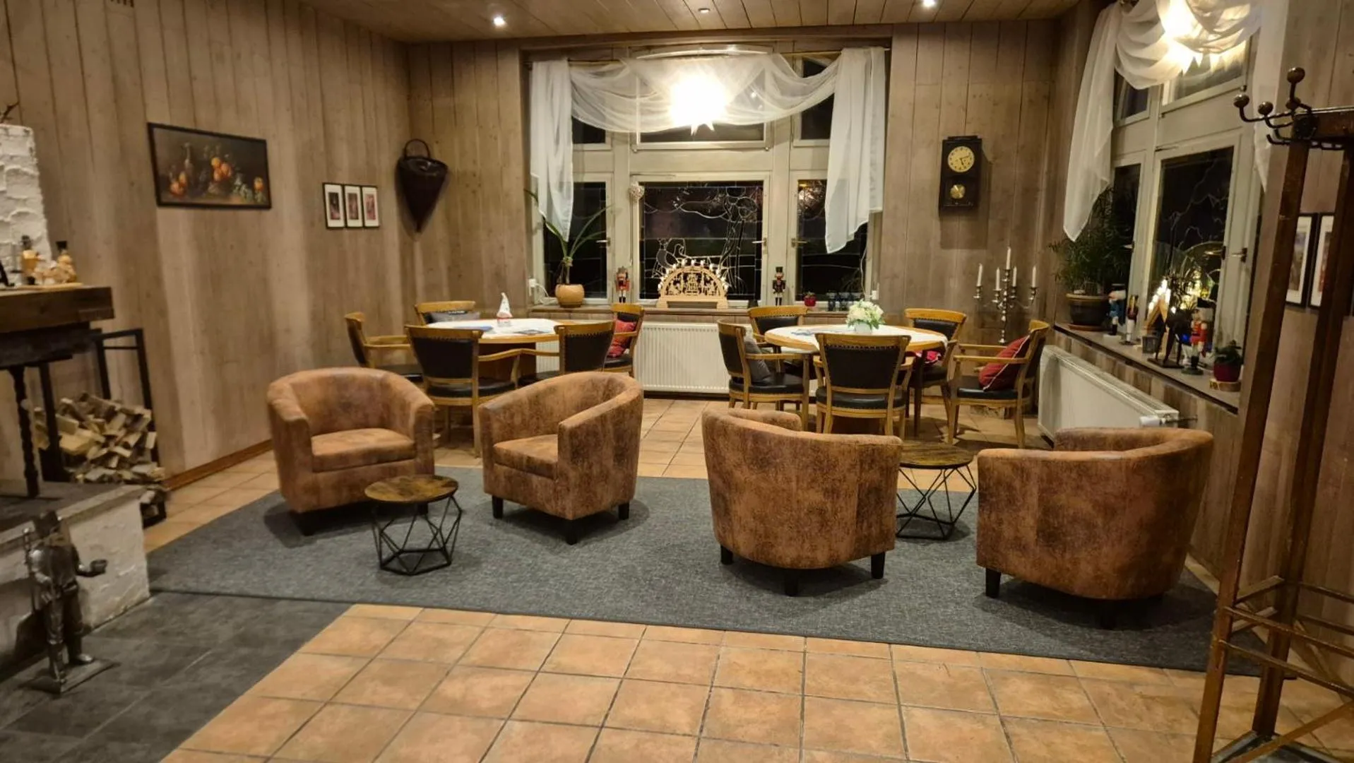 Lounge or bar in Naturhotel Forsthaus