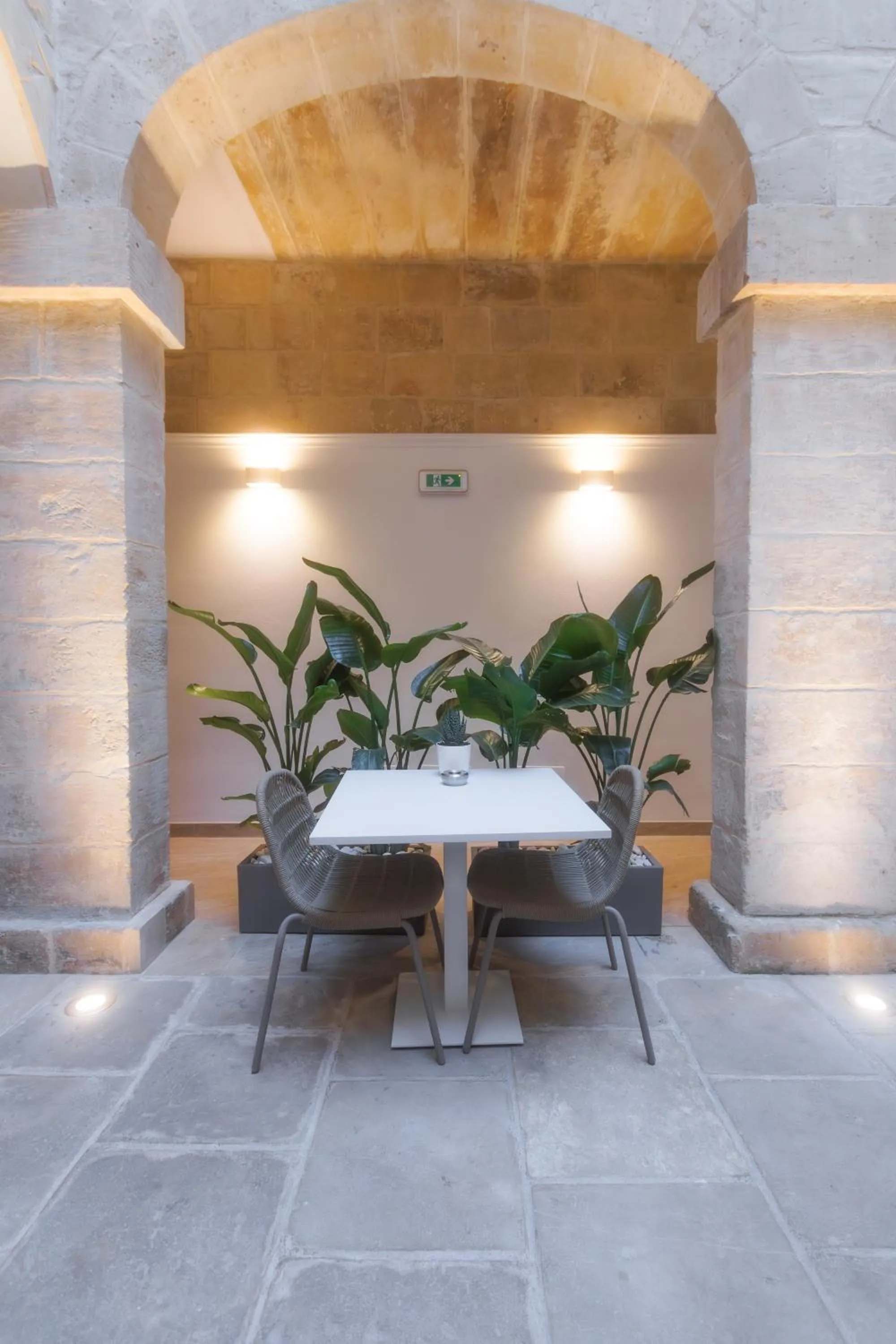 Inner courtyard view in IBB Hotel Palazzo Bettina Malta