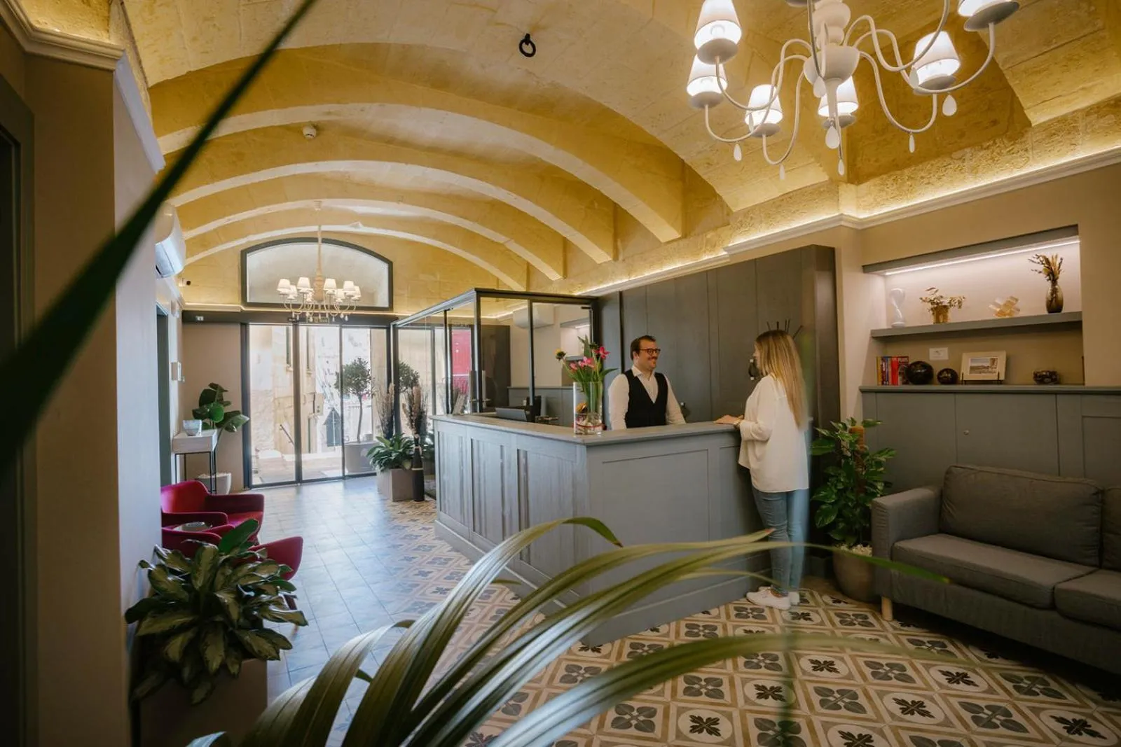 Lobby or reception in IBB Hotel Palazzo Bettina Malta