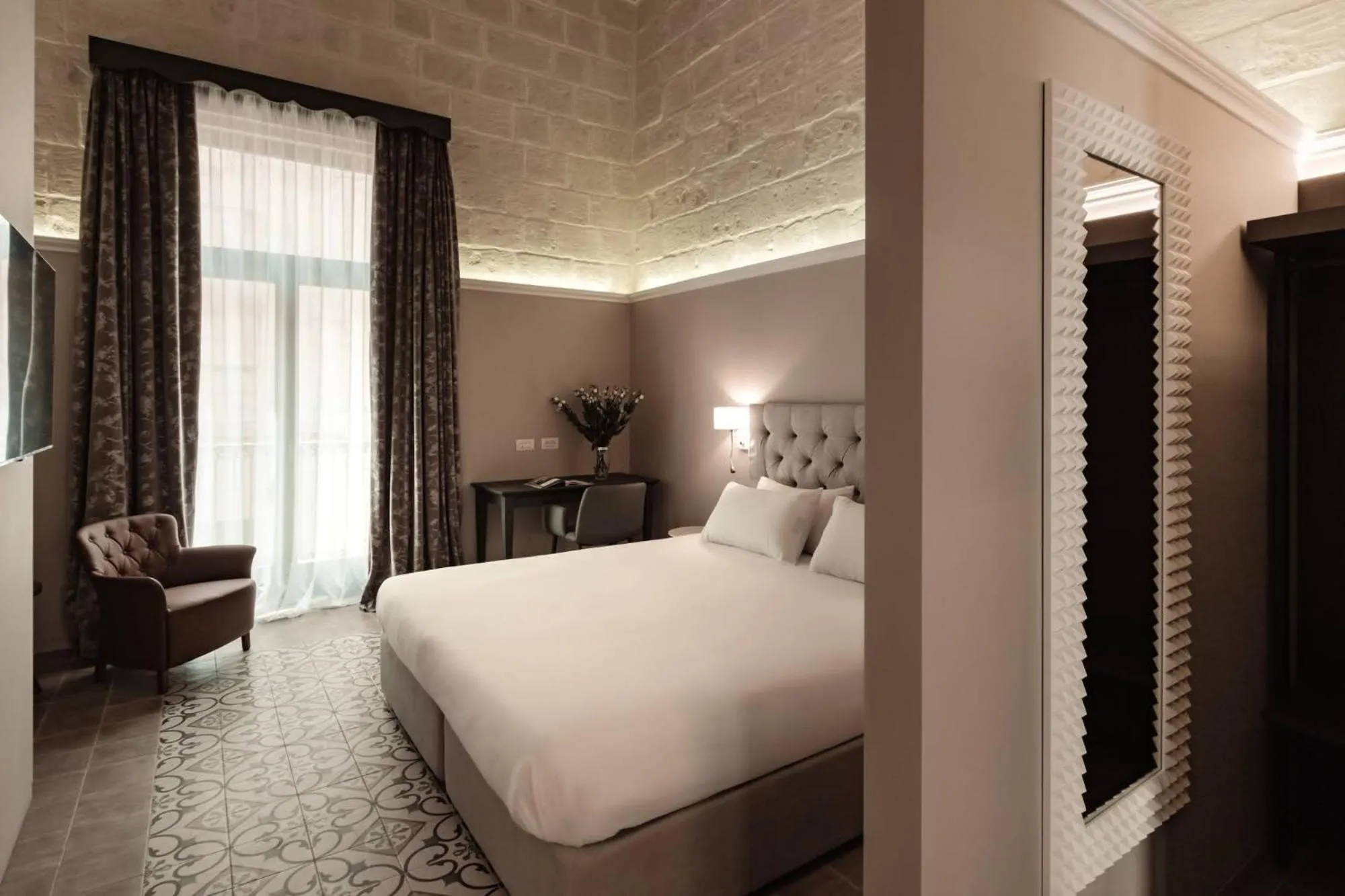 Bed in IBB Hotel Palazzo Bettina Malta