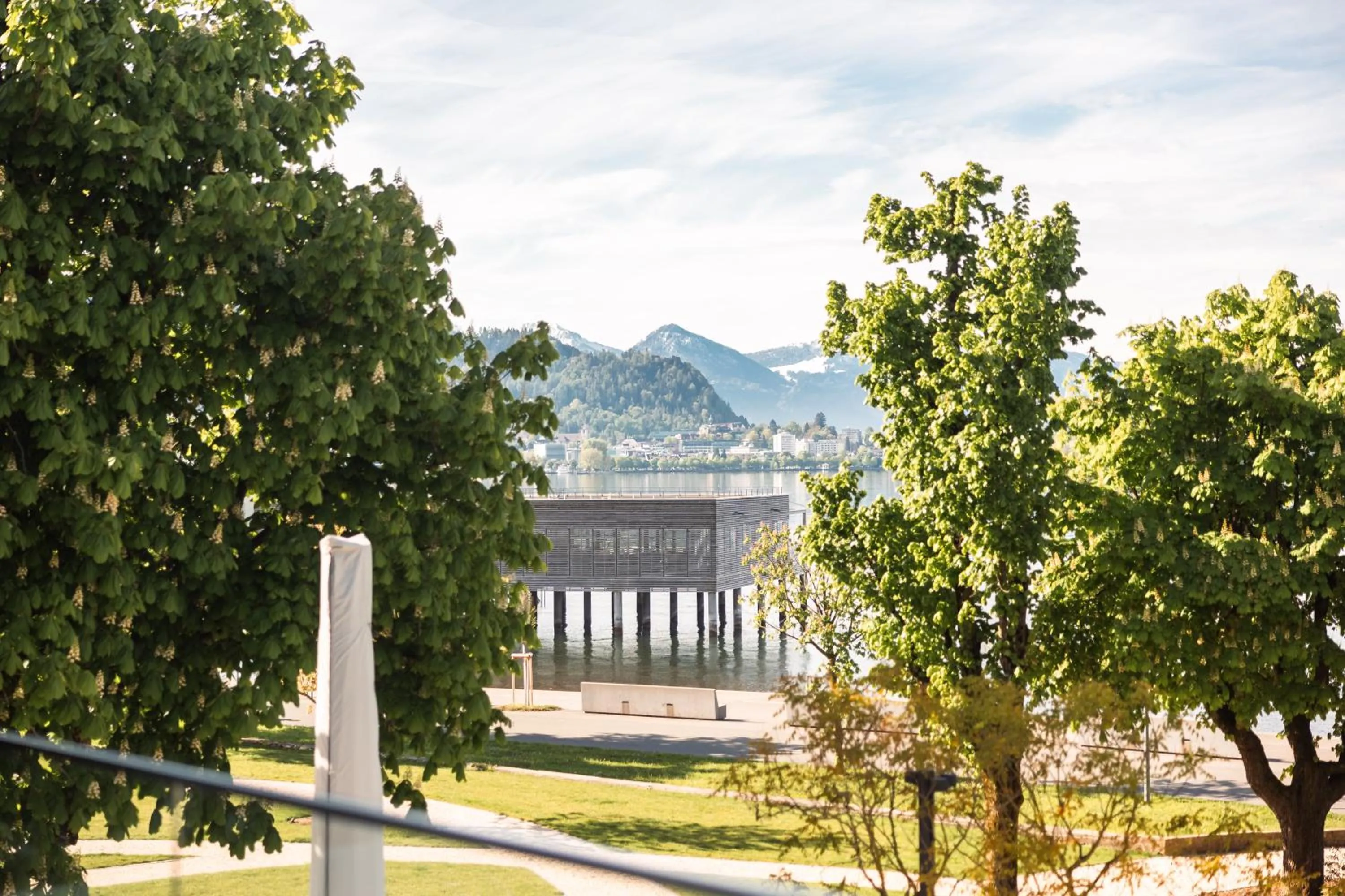 View (from property/room) in Seehotel am Kaiserstrand