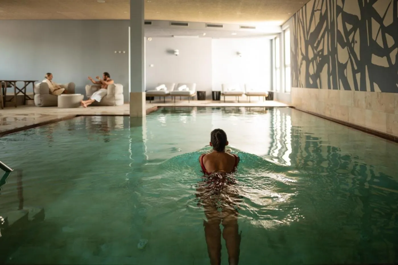 Spa and wellness centre/facilities in Seehotel am Kaiserstrand