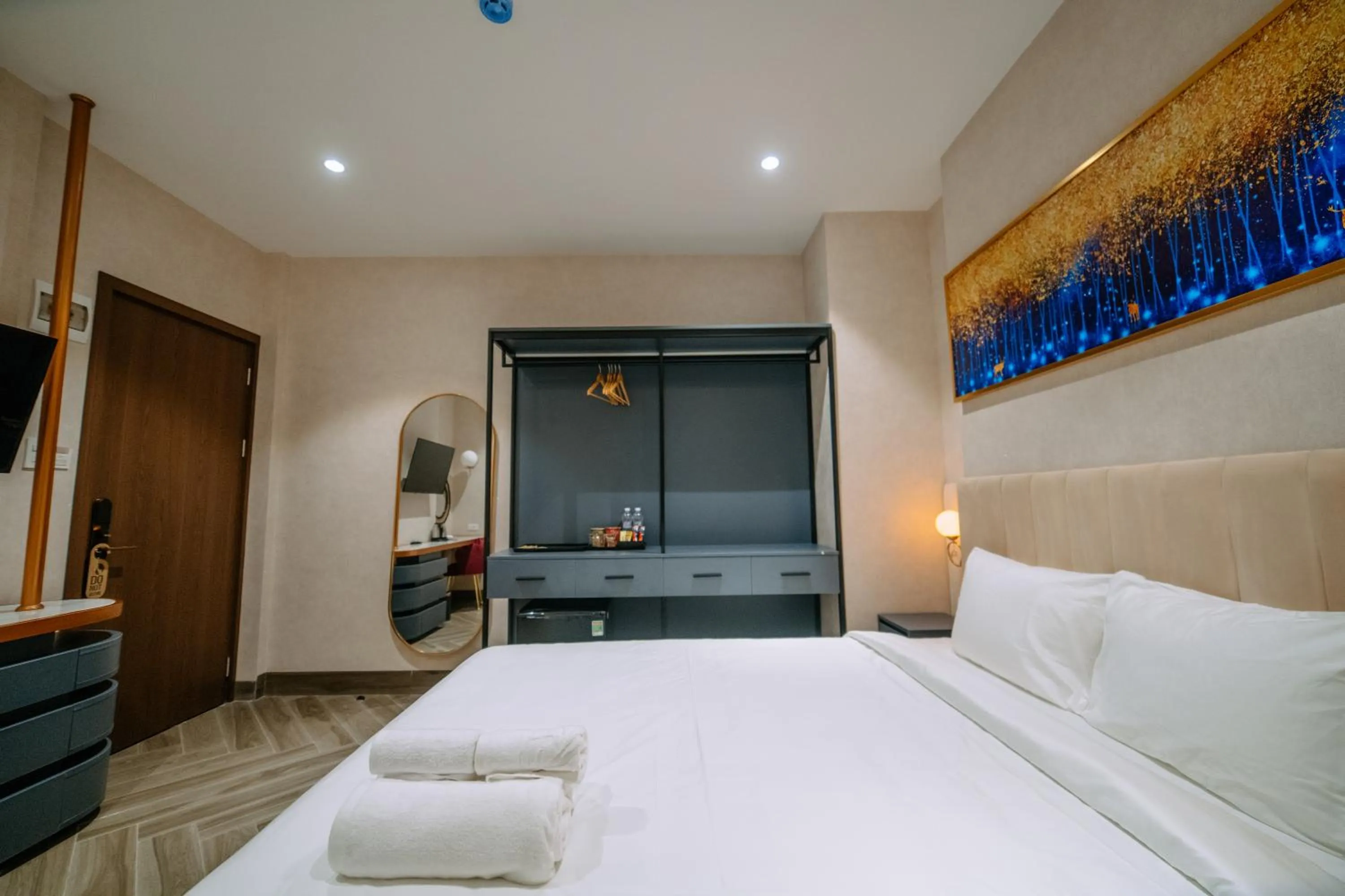 Bed in La Beaute Hotel - Quy Nhơn