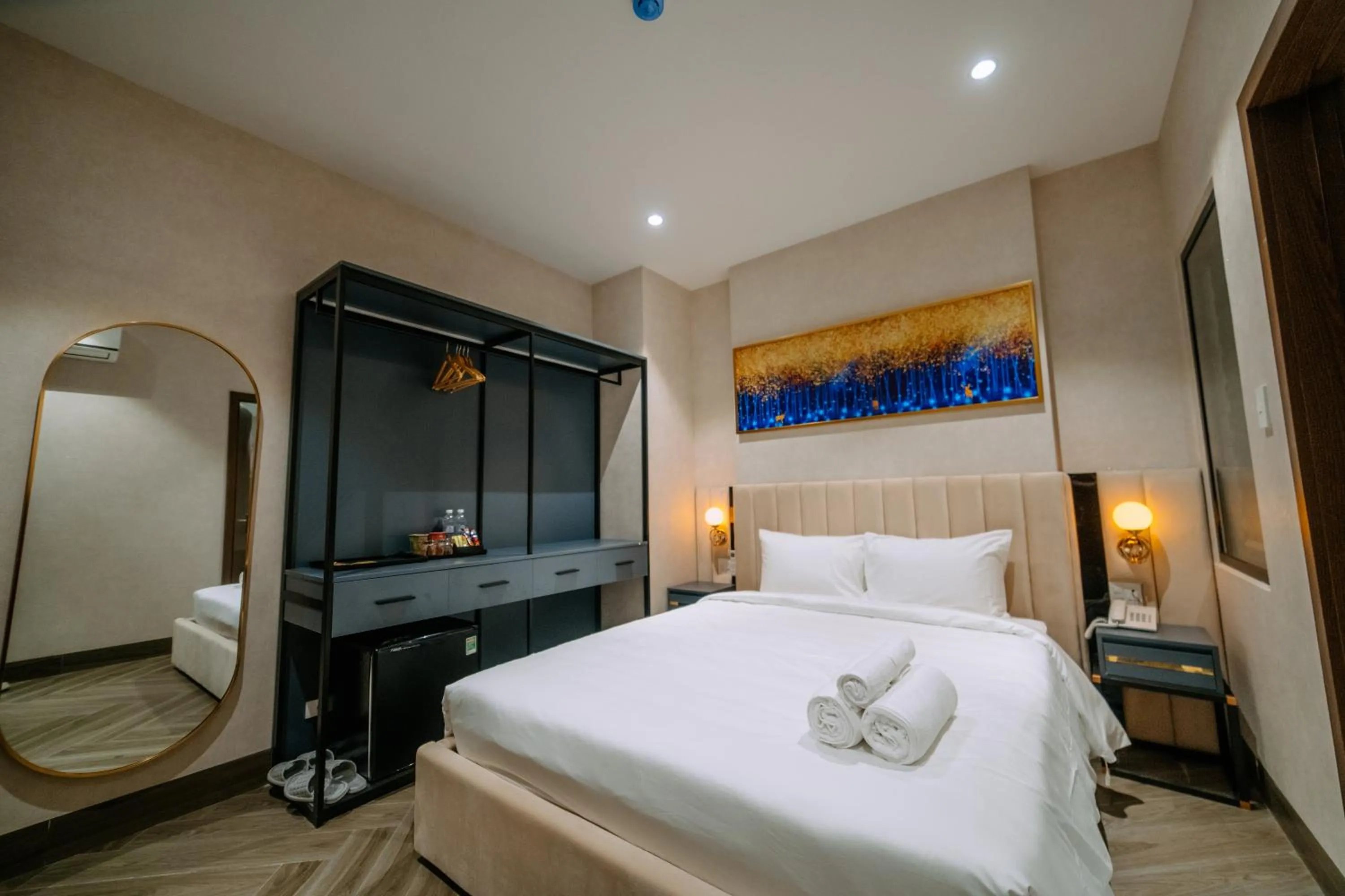 Bed in La Beaute Hotel - Quy Nhơn