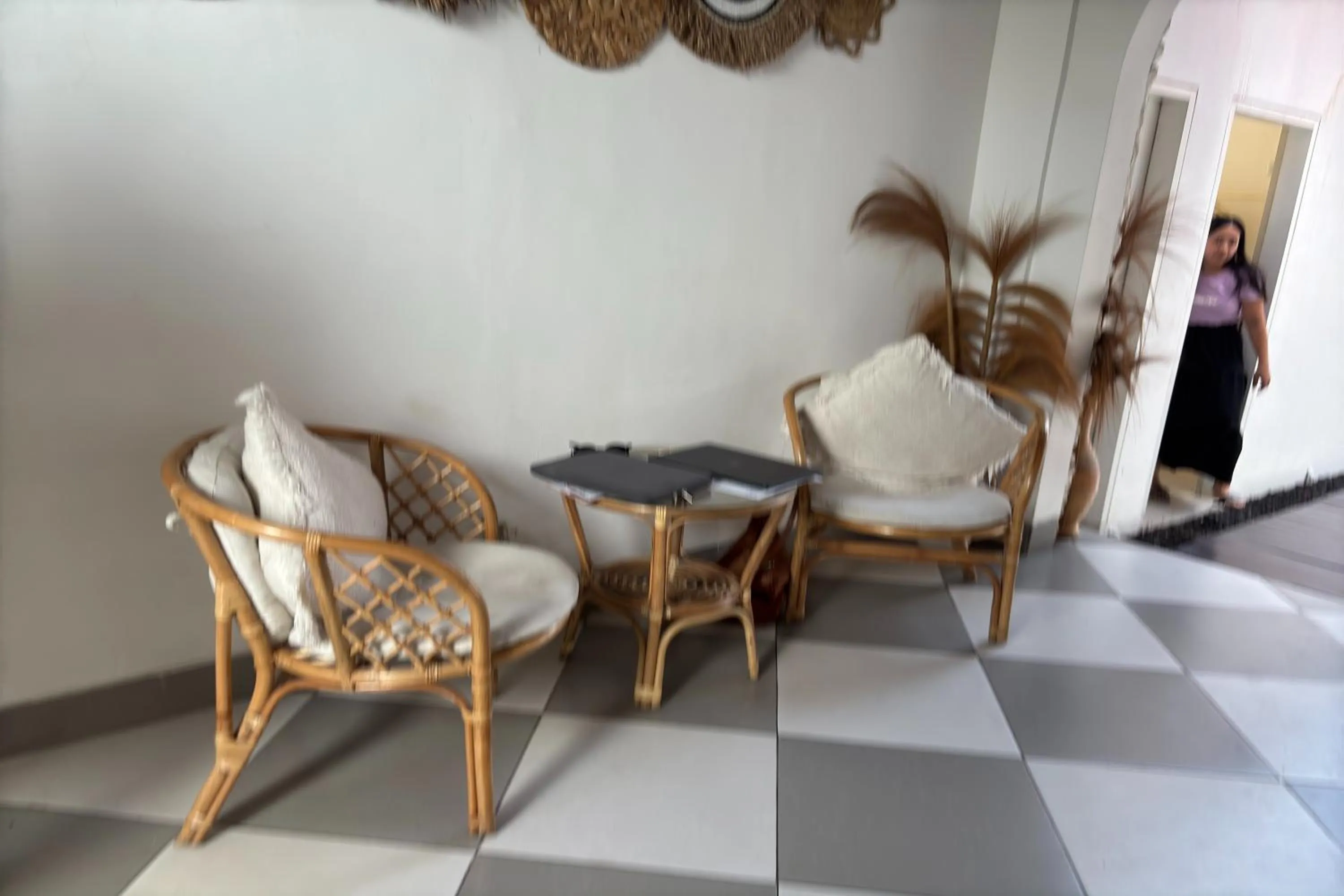 Seating area in Kemari Studio