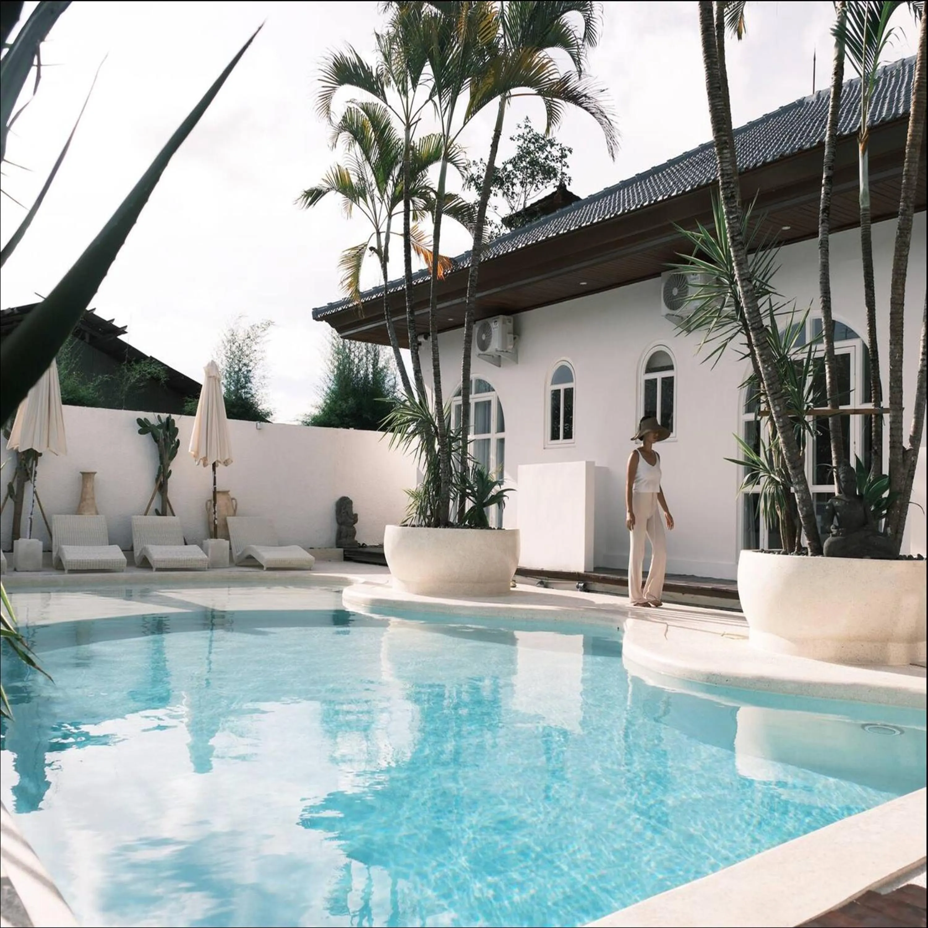 Pool view in Kemari Studio