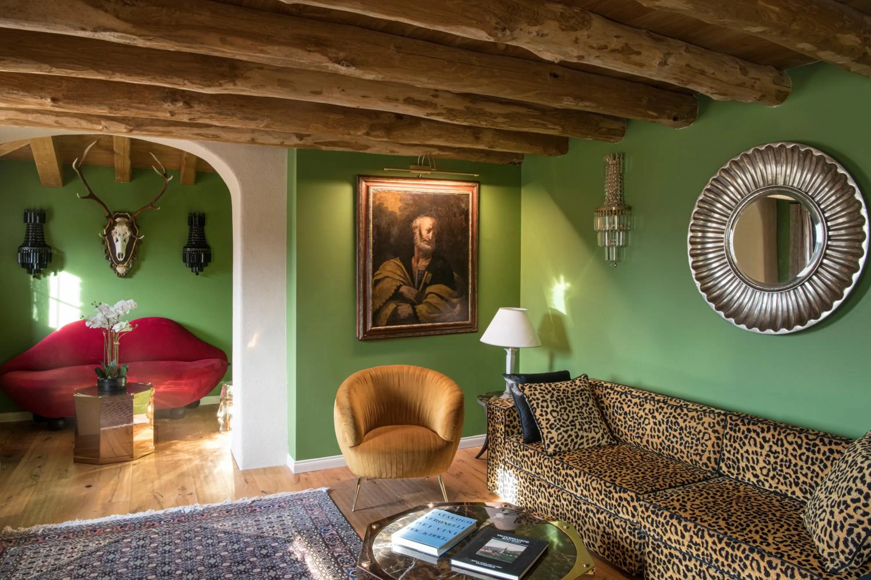 Living room in Casa Valdo Country House