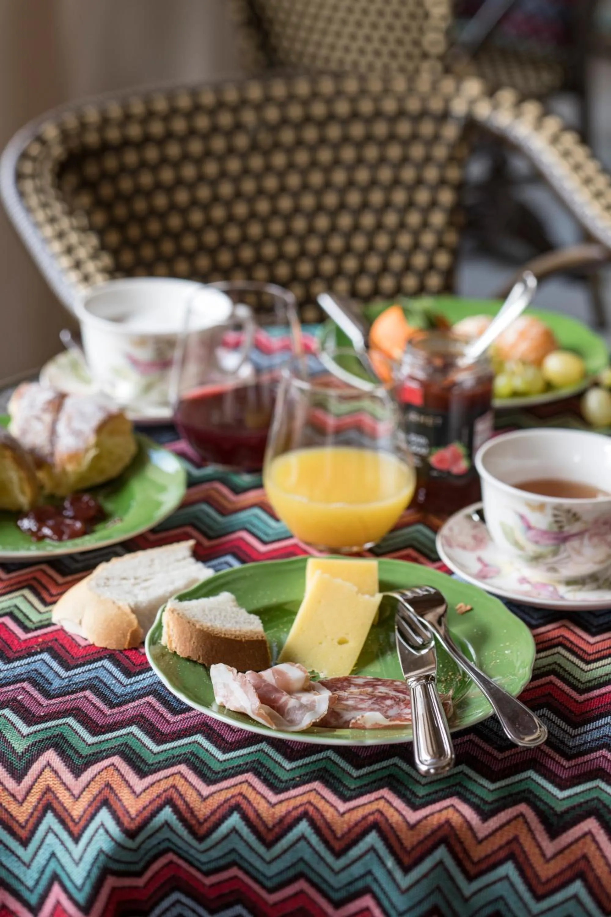 Food and drinks in Casa Valdo Country House