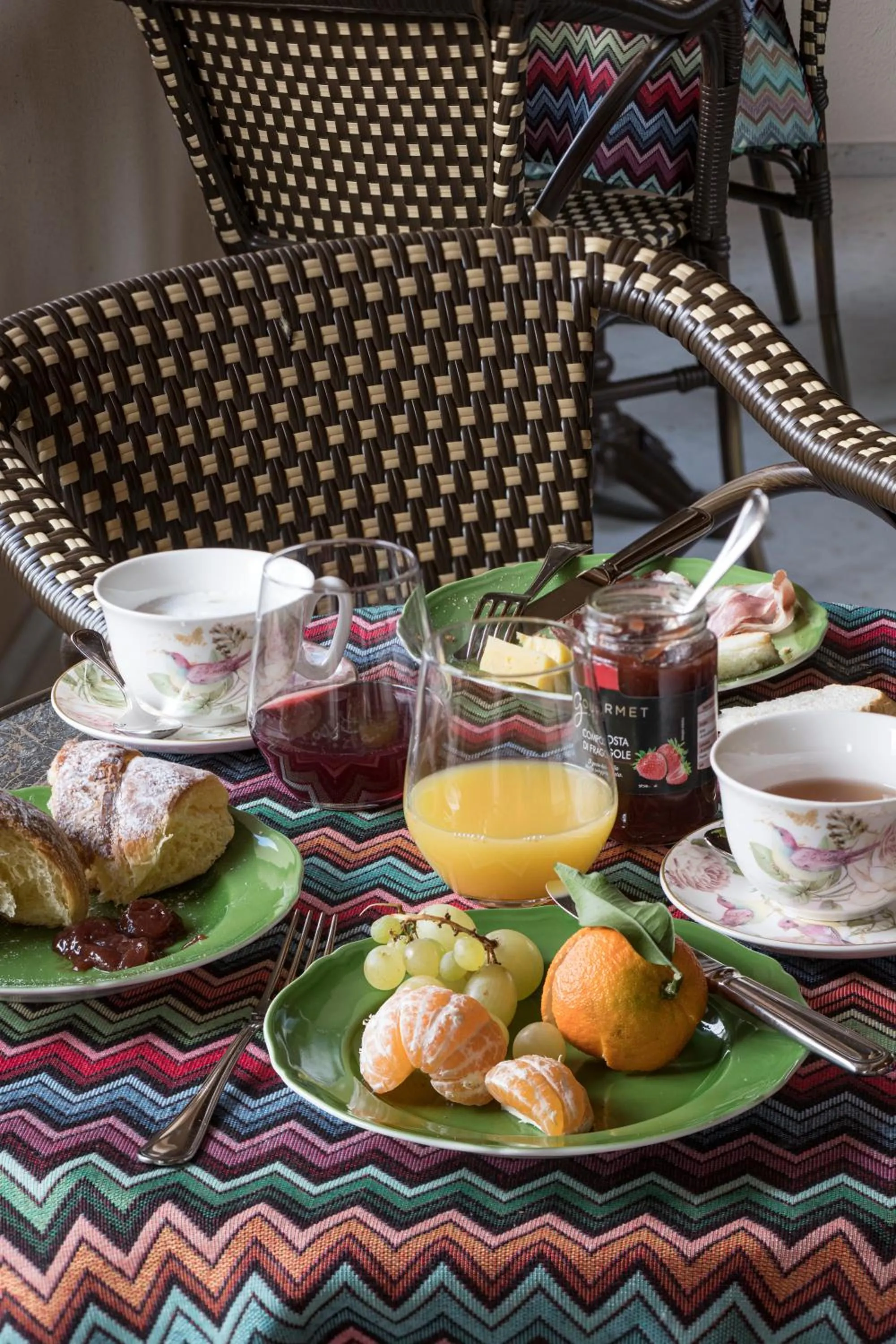 Food and drinks in Casa Valdo Country House