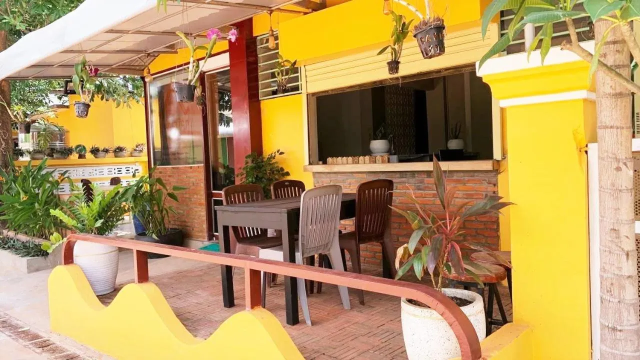 Patio in Boyada Villa Siem Reap