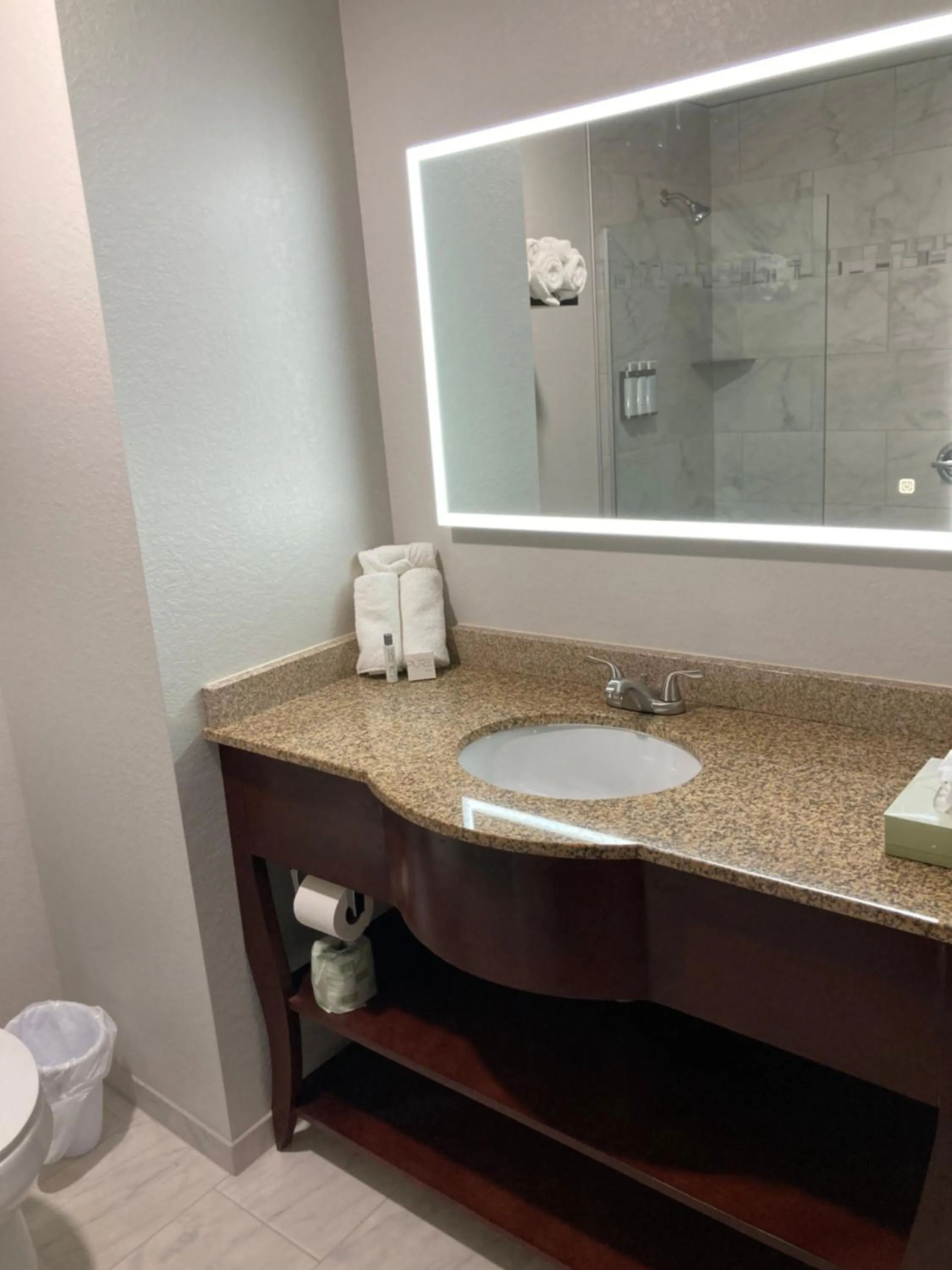 Bathroom in Elker Inn & Suites