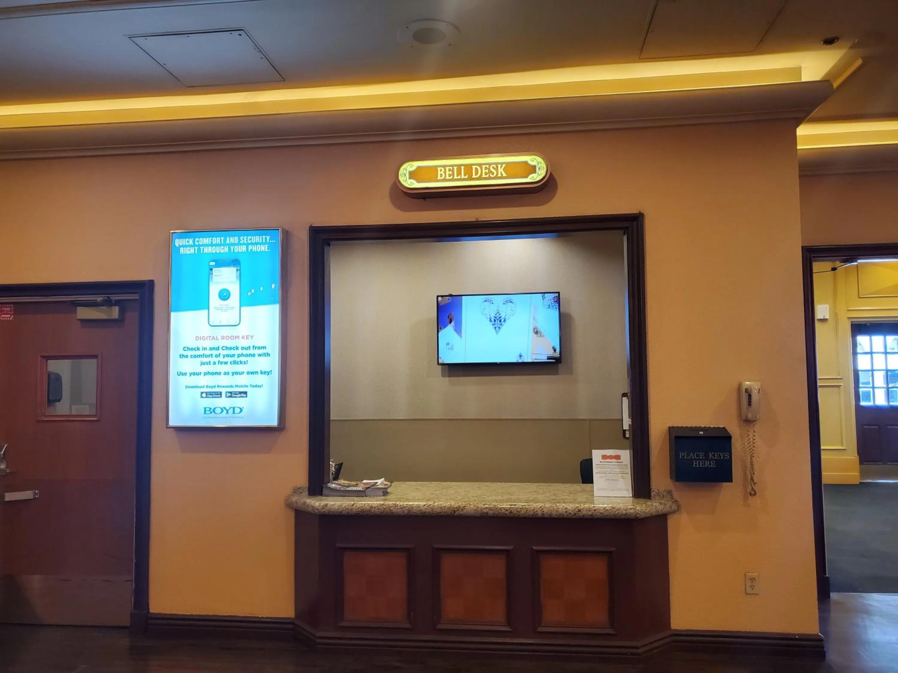 Lobby or reception, TV/Entertainment Center in Gold Coast Casino by the Strip Las Vegas
