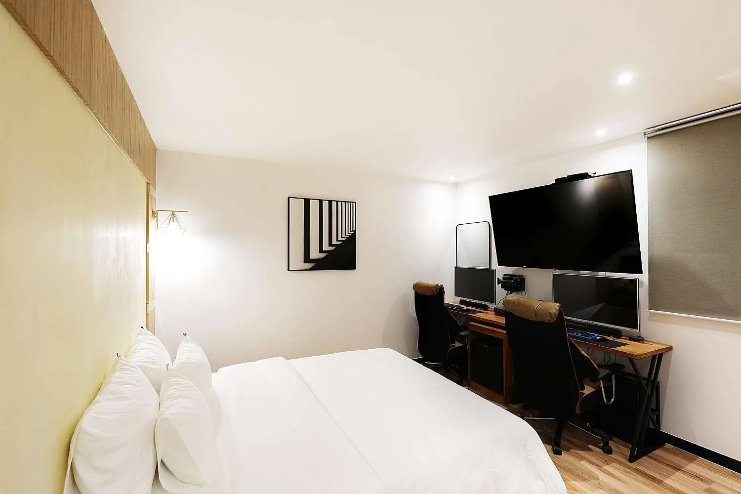 Bed in Mariposa Hotel Songtan