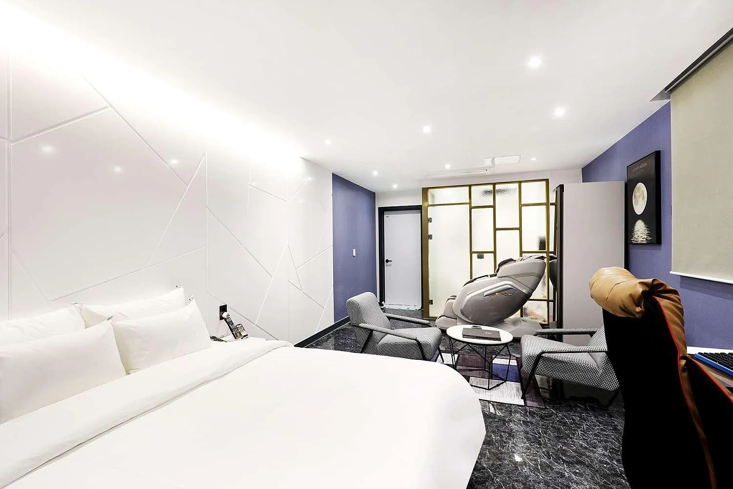 Bed in Mariposa Hotel Songtan