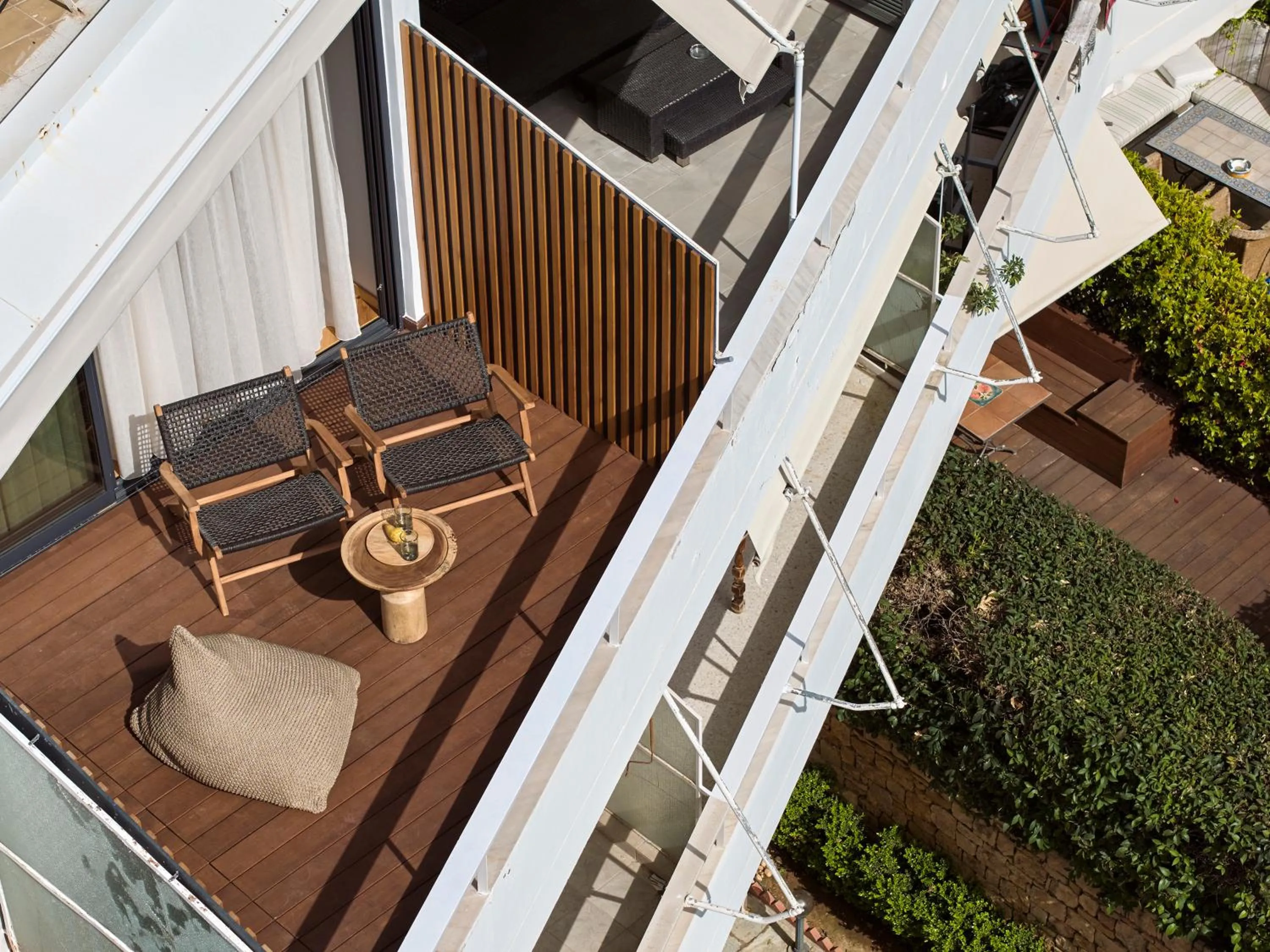 Balcony/Terrace in Cama Luxury Suites Kavouri