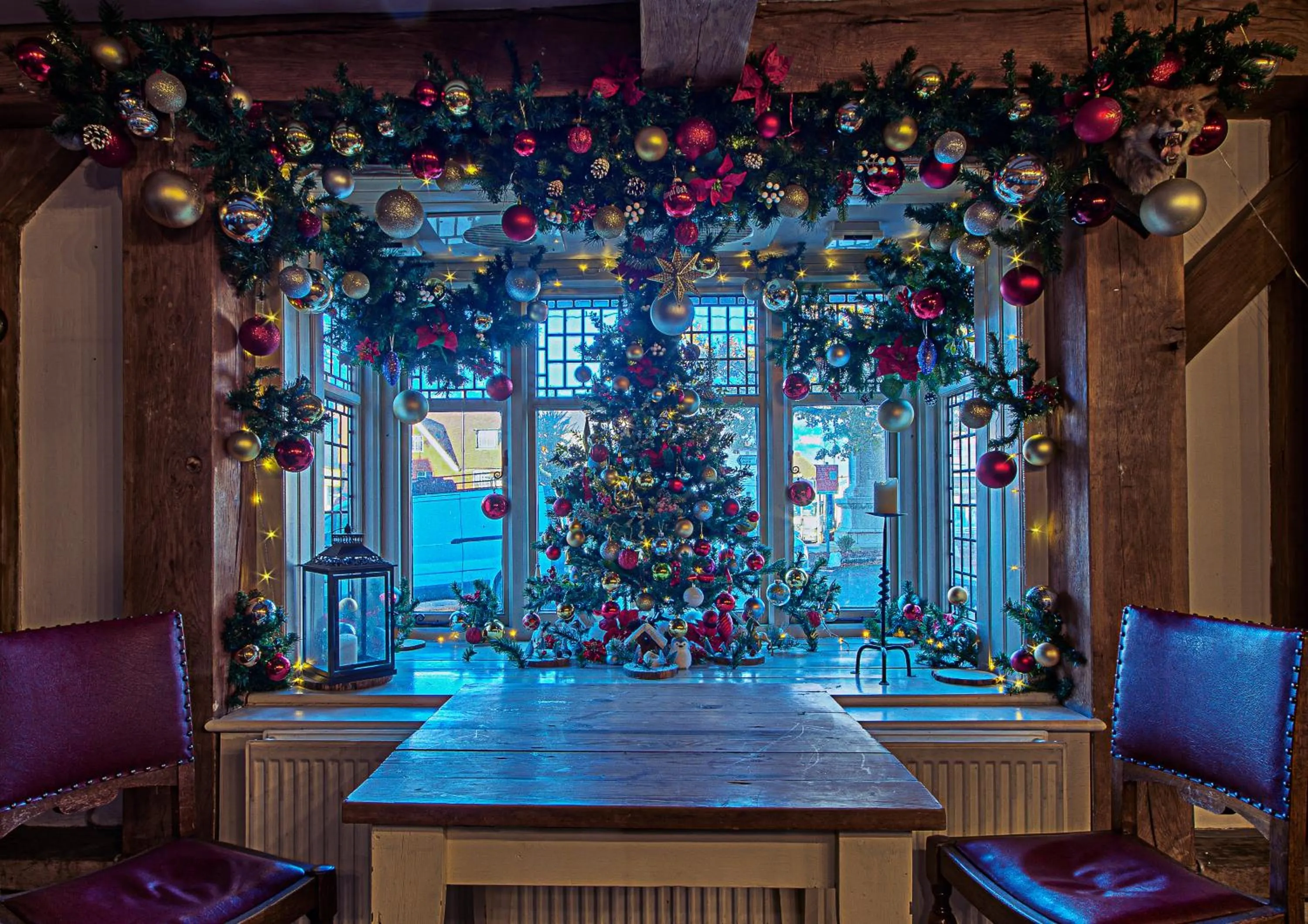 Dining area in The Royal Oak